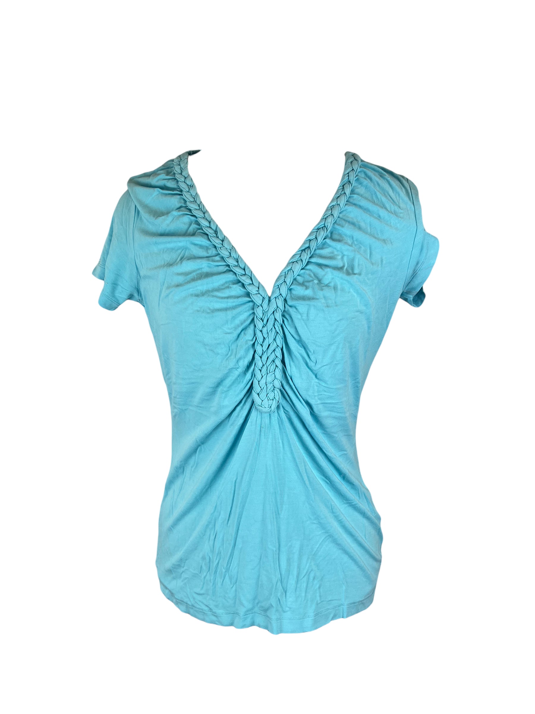 Twist Braided Neck Top