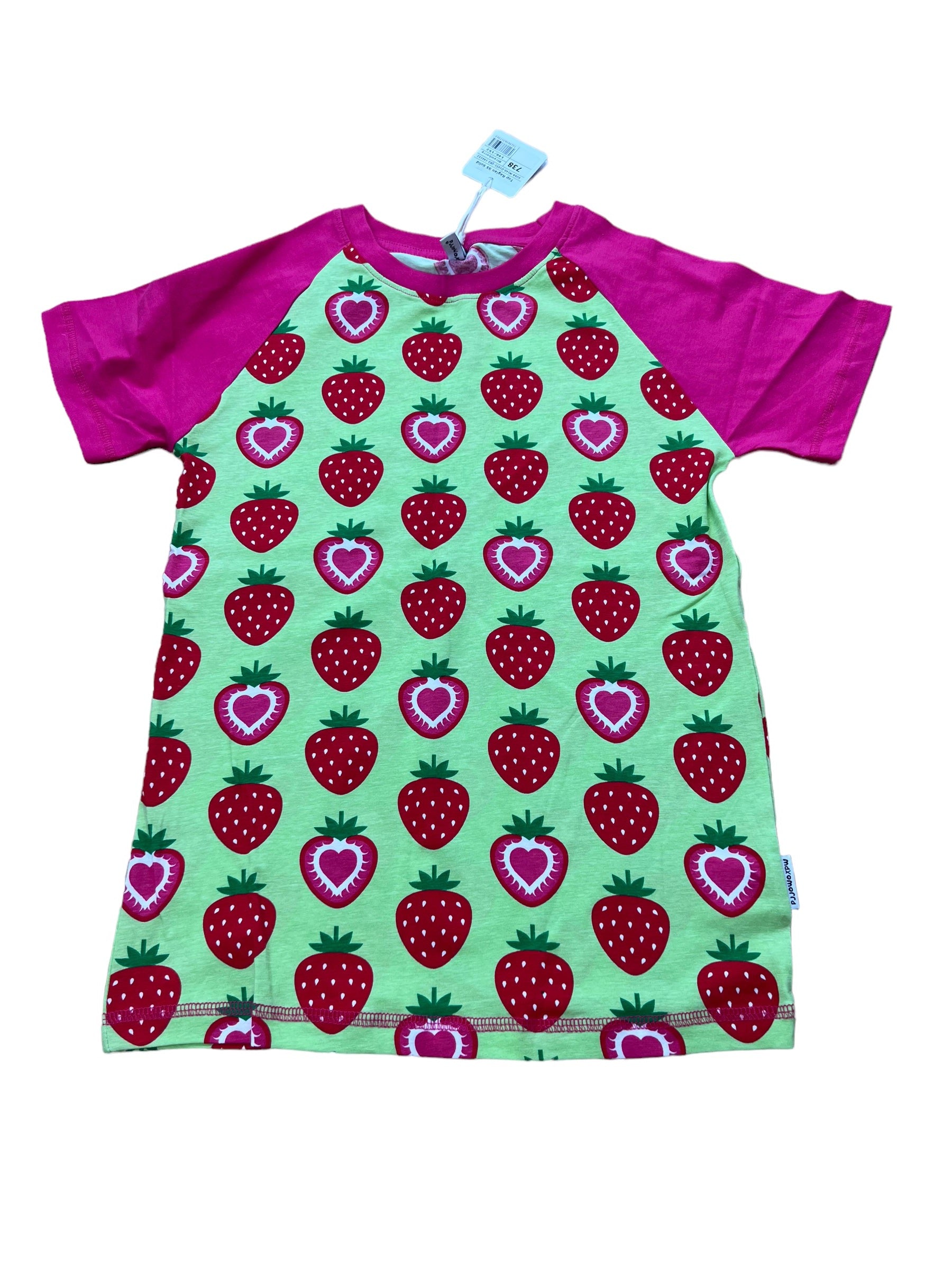 Maxomorra Kids Strawberry Top