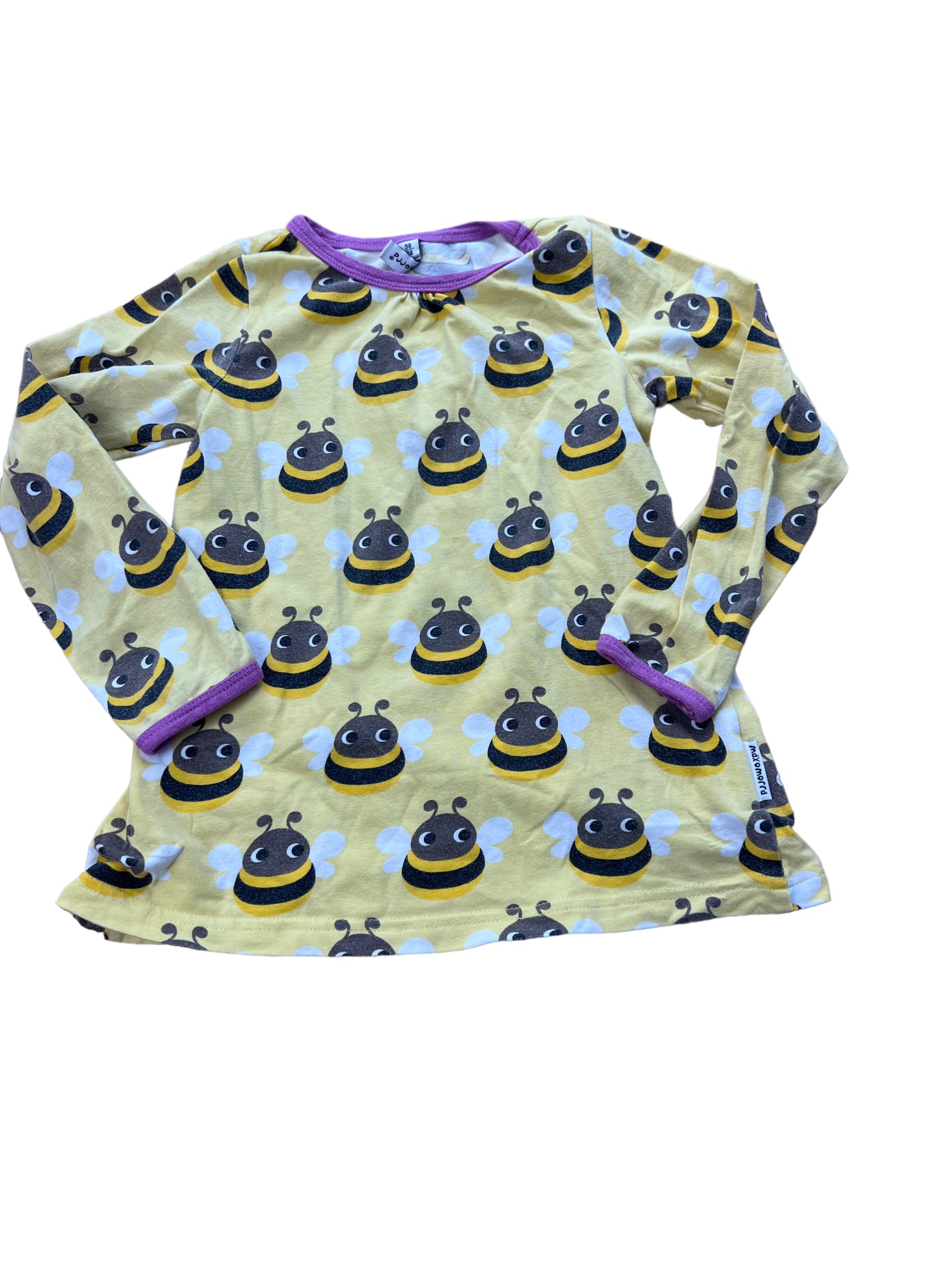 Maxomorra Bees Kids Top