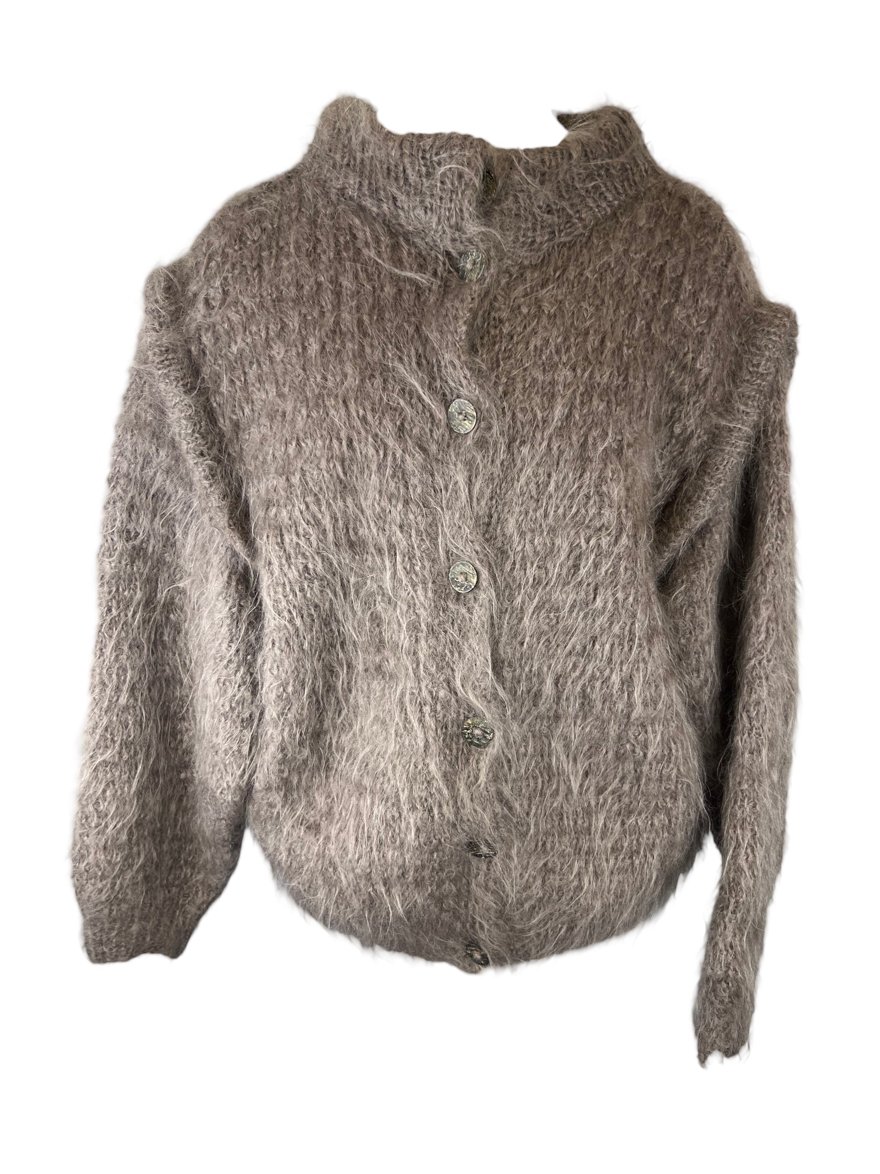 Fuzzy Women's Cardigan