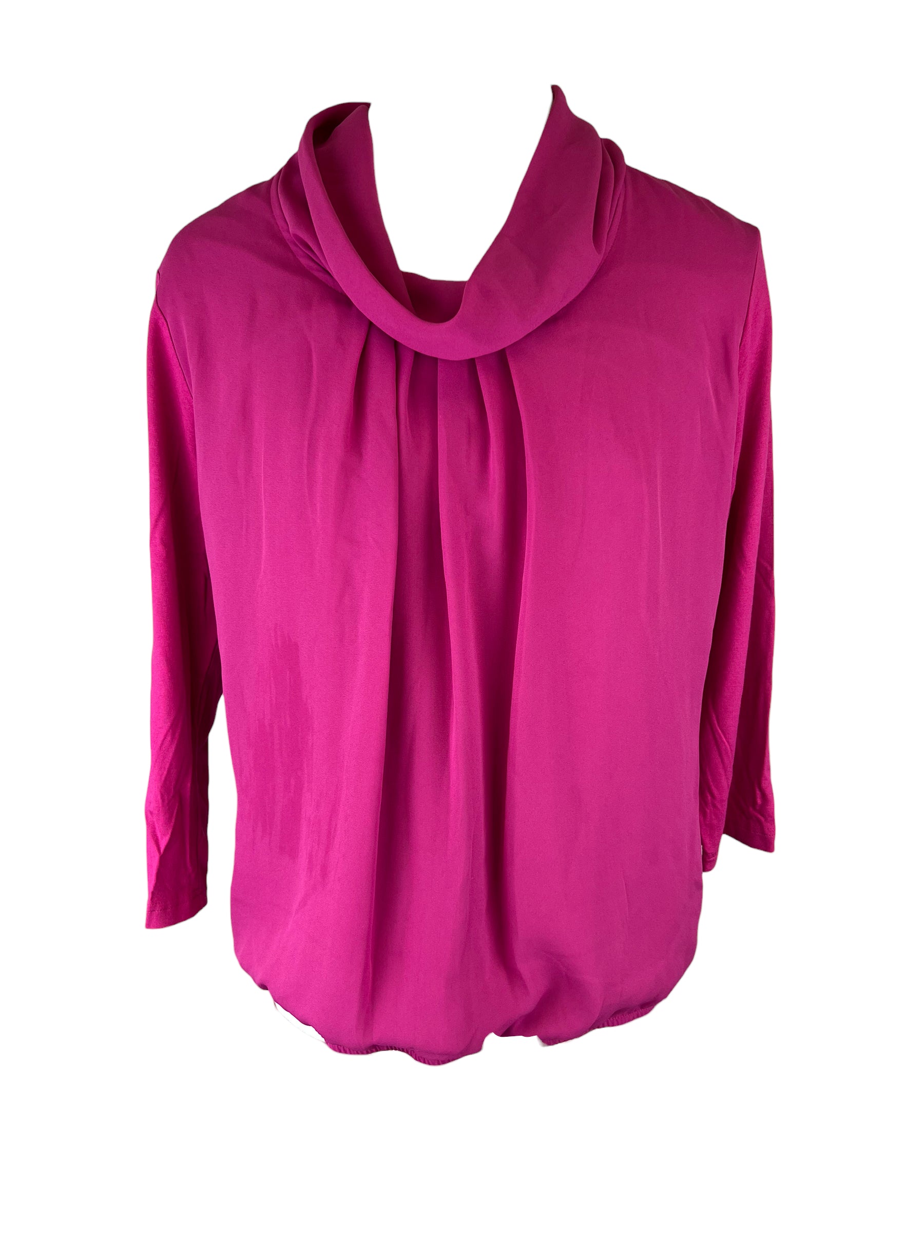 Frank Walder Cowl Neck Blouse