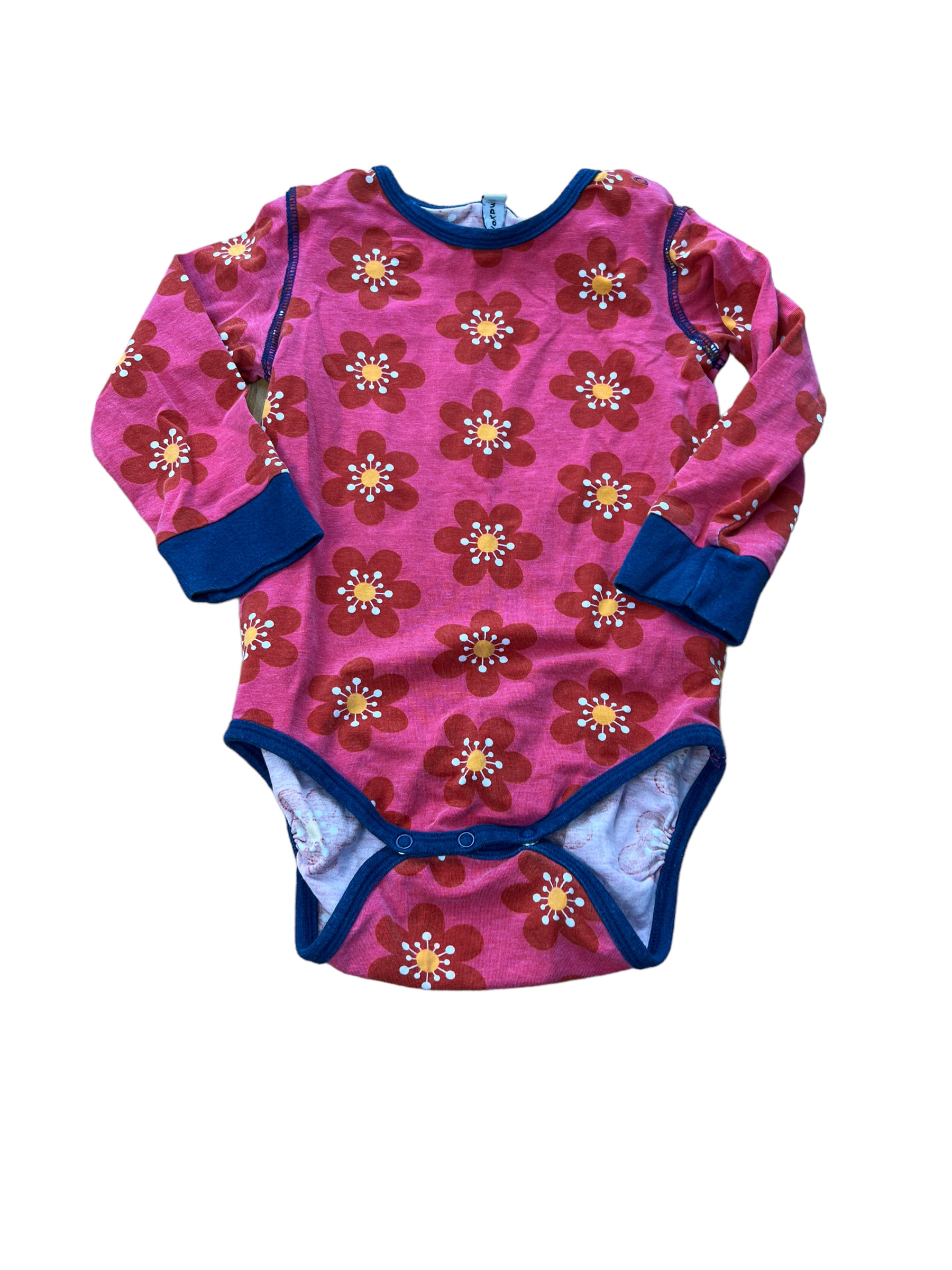 Maxomorra Anemone Baby Bodysuit