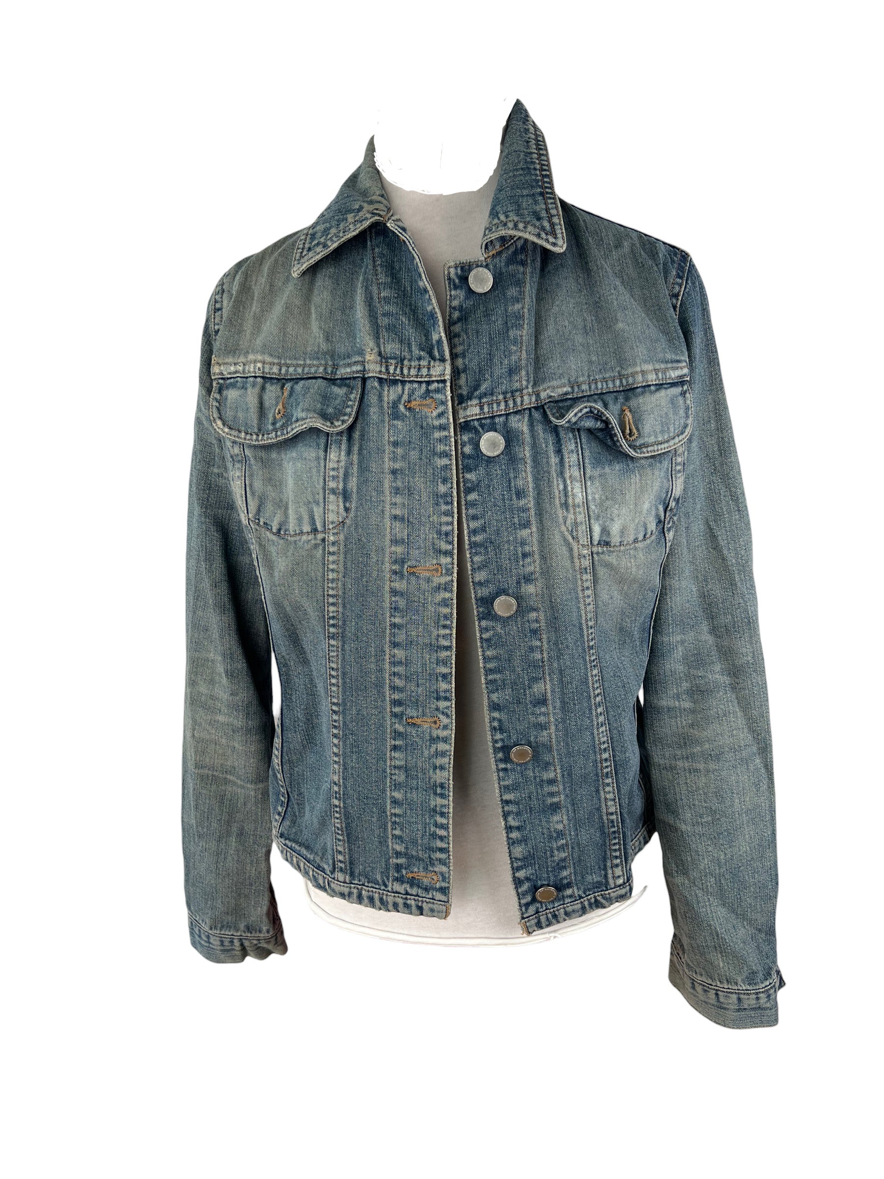 Benetton Womens Denim Jacket