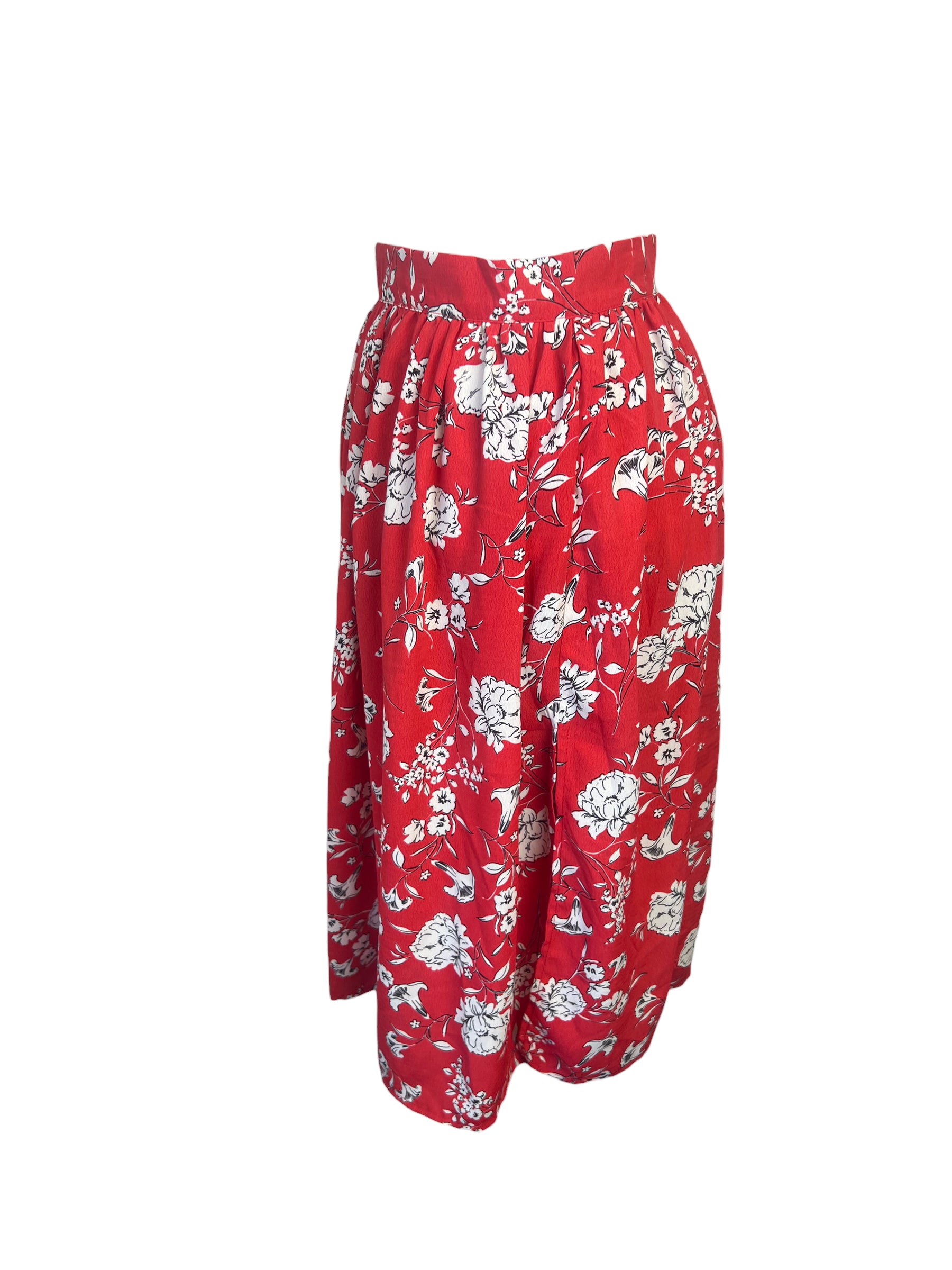 Daphnea Paris Floral Skirt