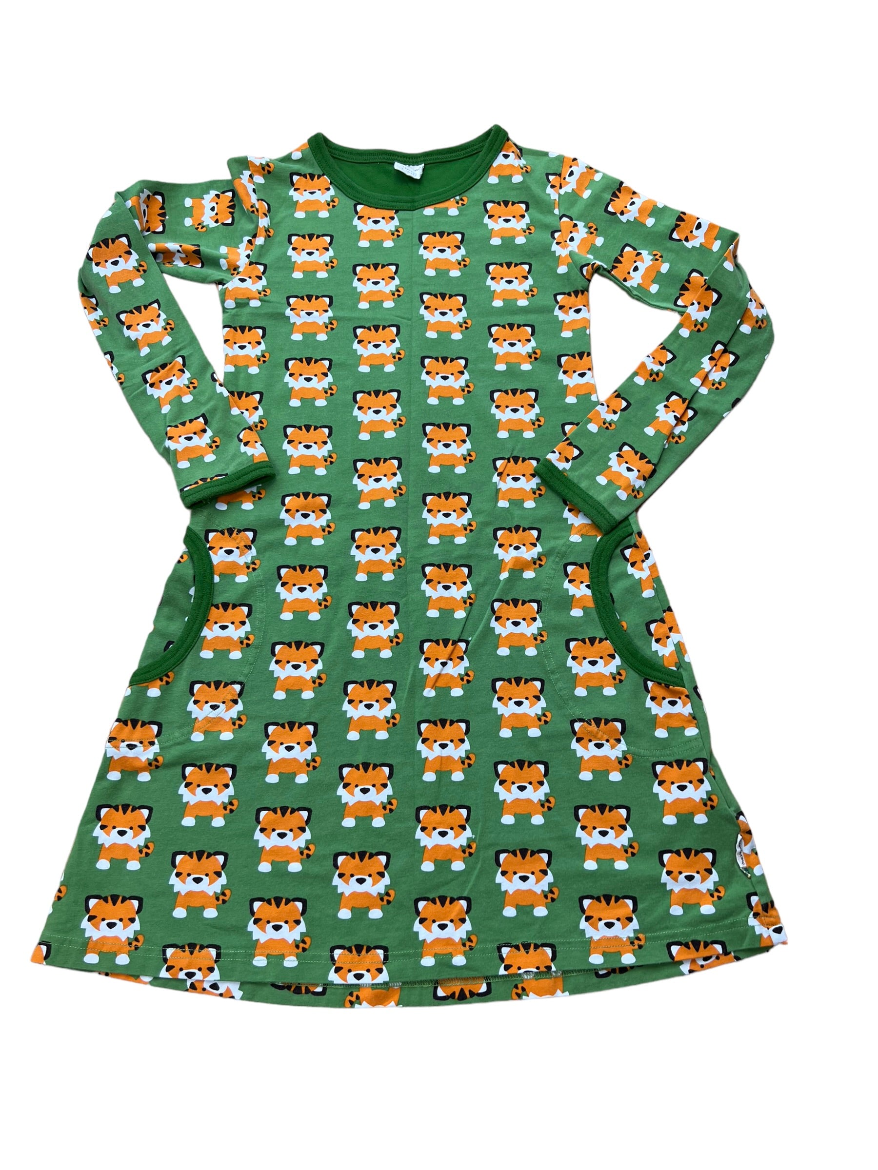 Maxomorra Kids Tiger Dress
