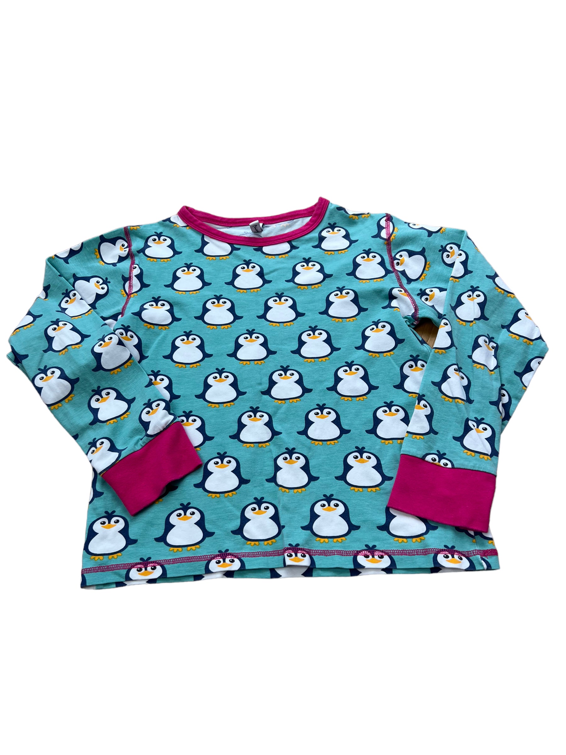 Maxomorra Kids Penguin Top