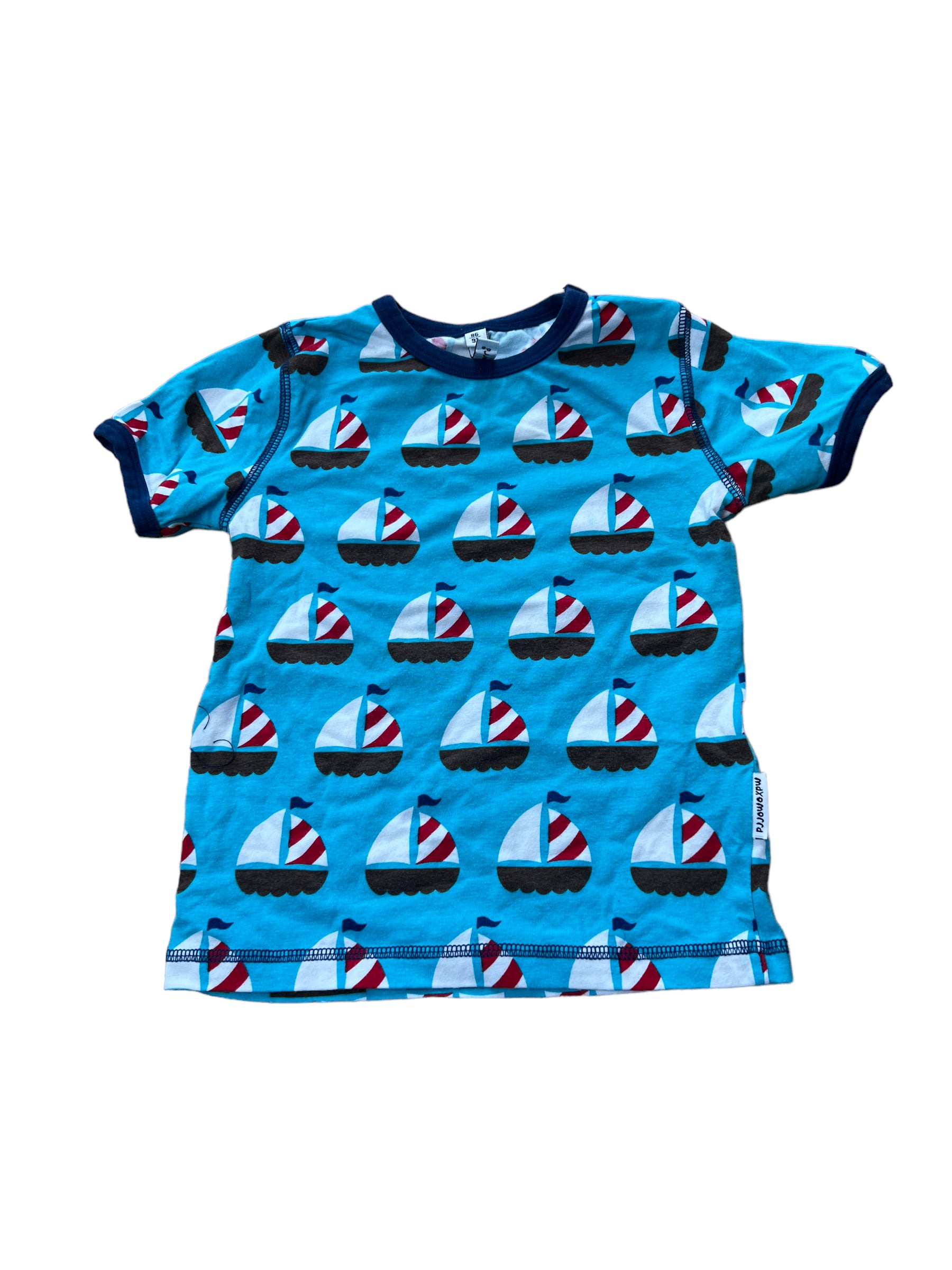 Maxomorra Sailboat Baby Top