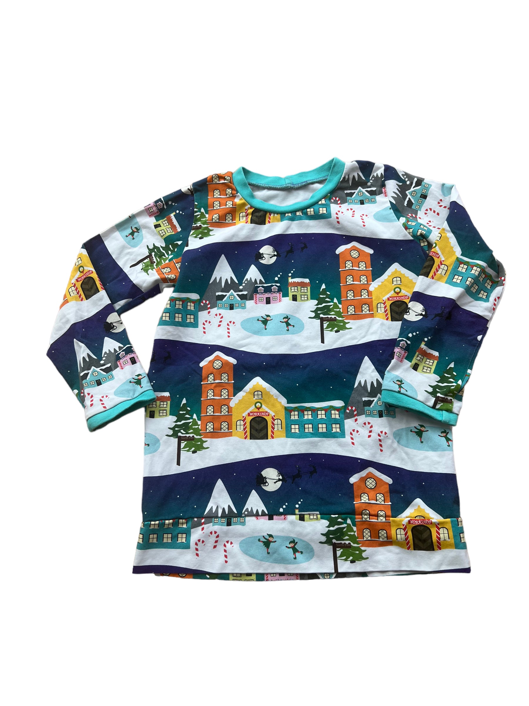 Handmade Kids Christmas Top