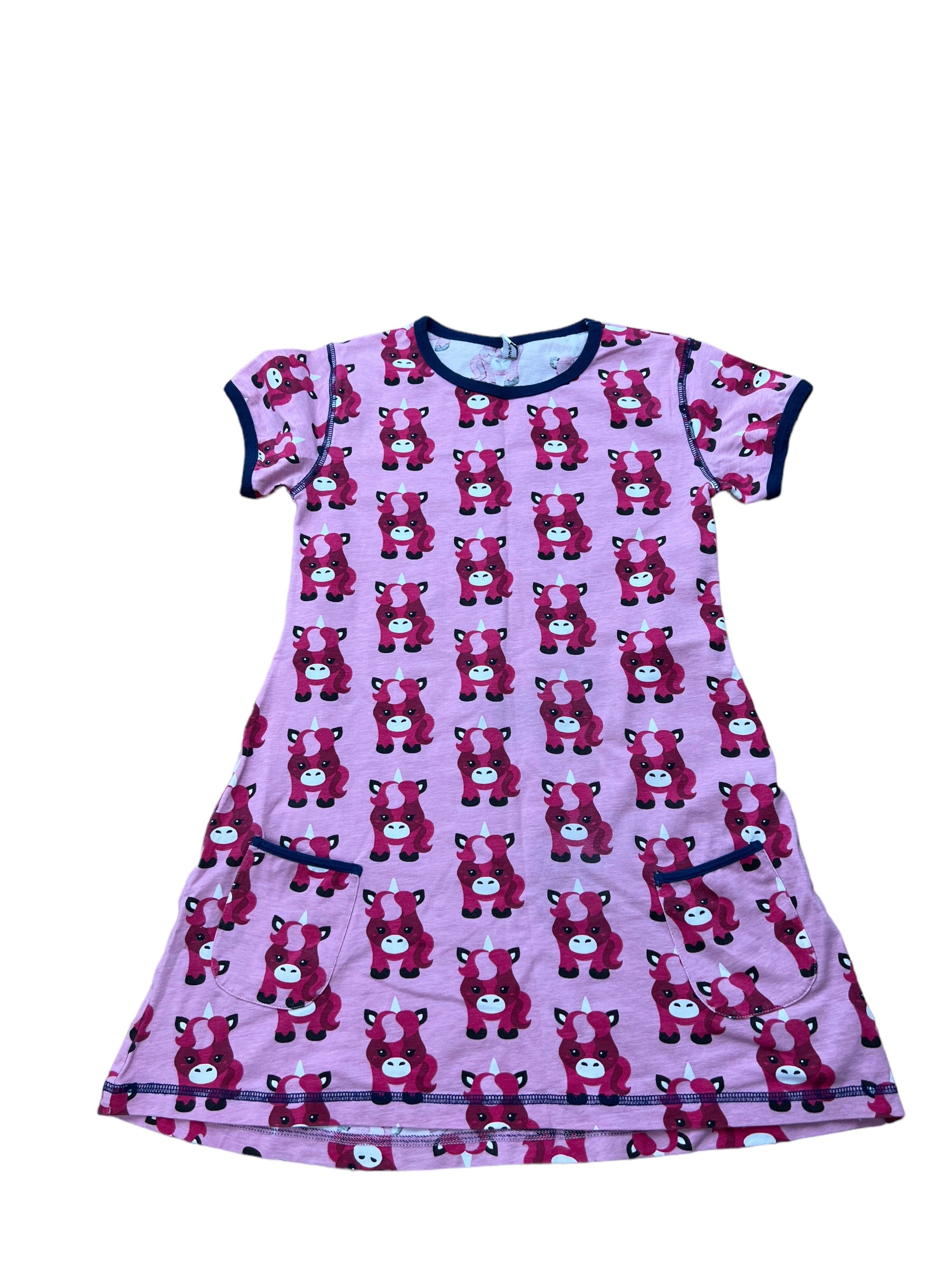 Maxomorra Kids Unicorn Dress