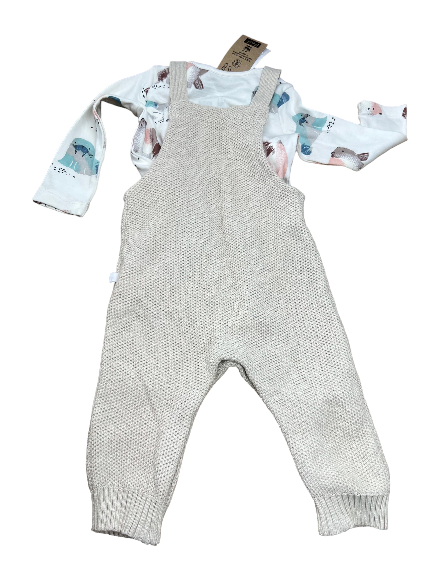 F&F Knit Dungarees