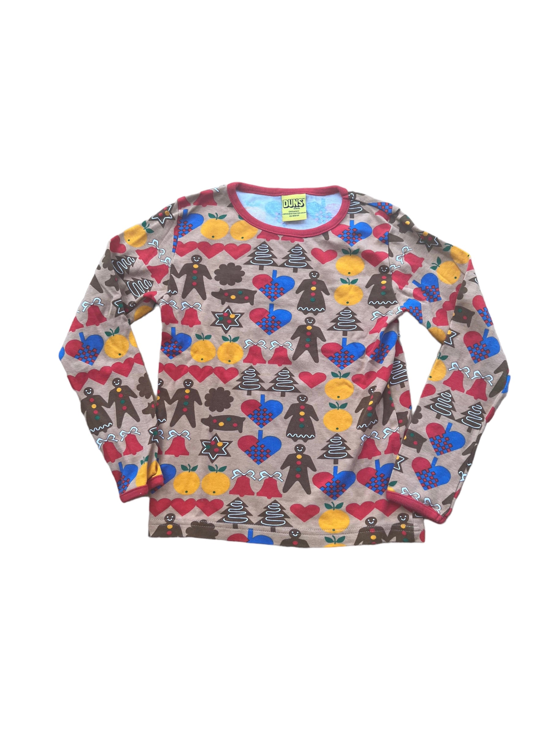 Duns Gingerbread Kids Top