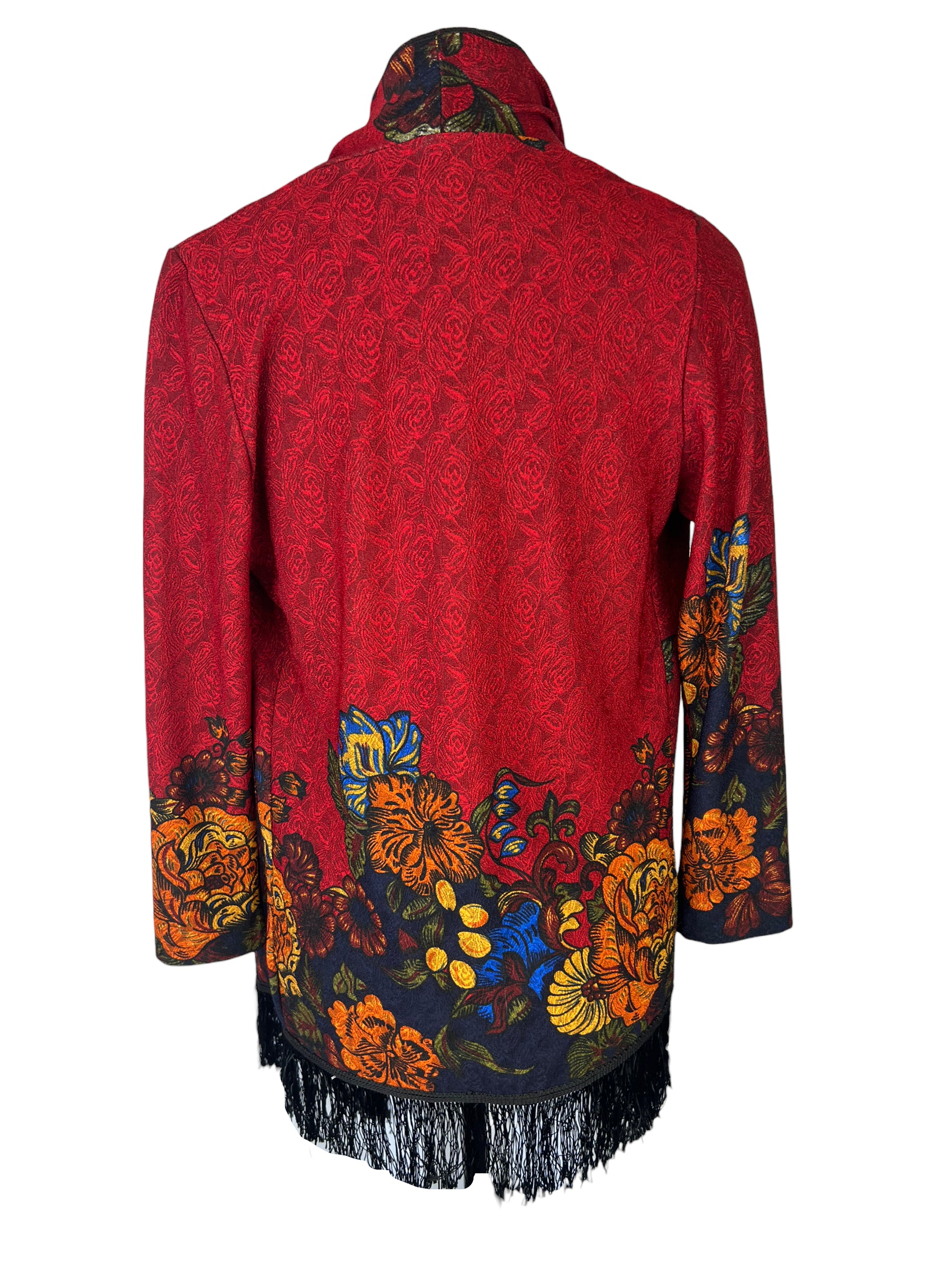 Vintage Fringed Bohemian Women's Cardigan