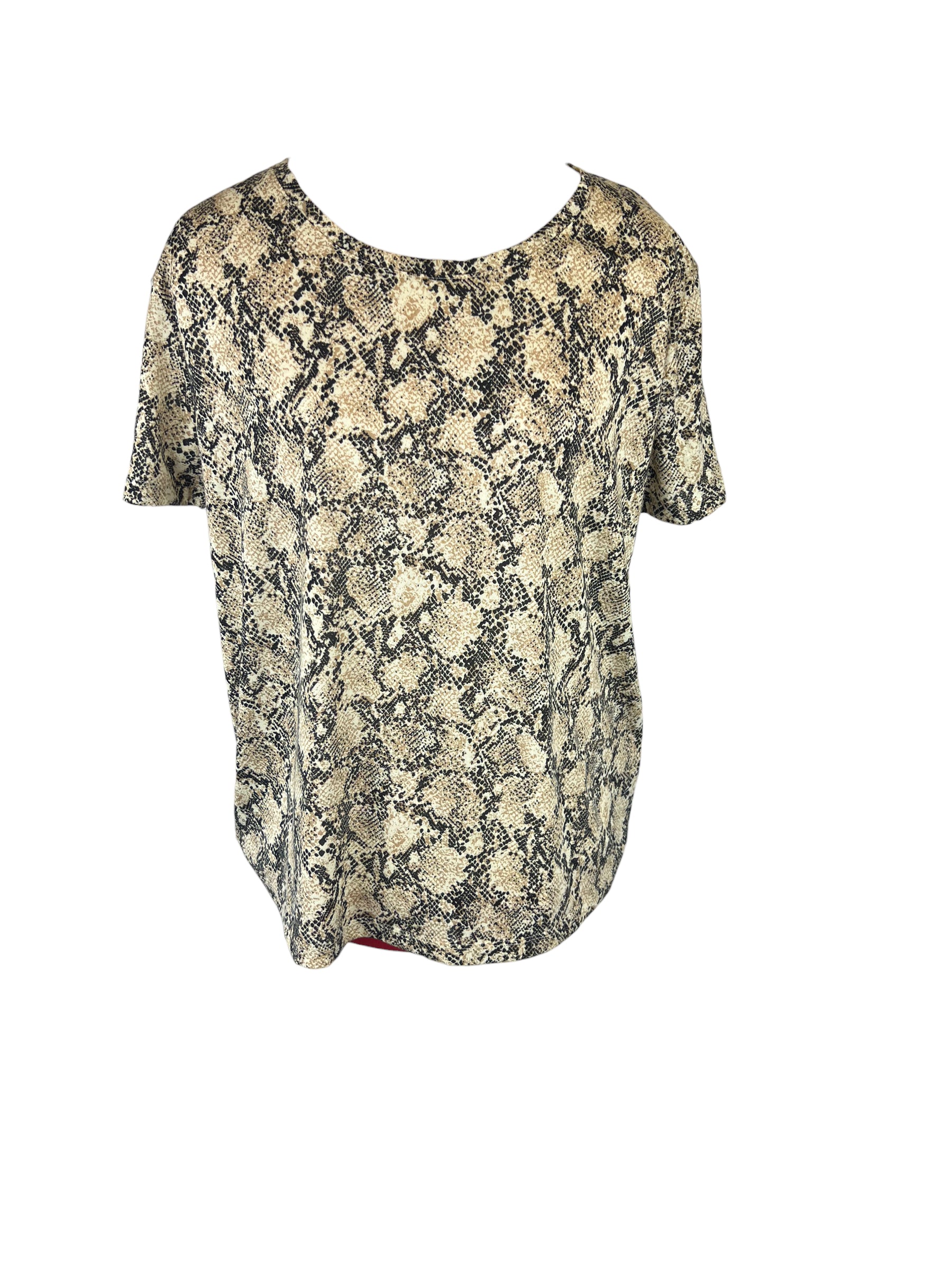 M&S Snake Print Women's Top