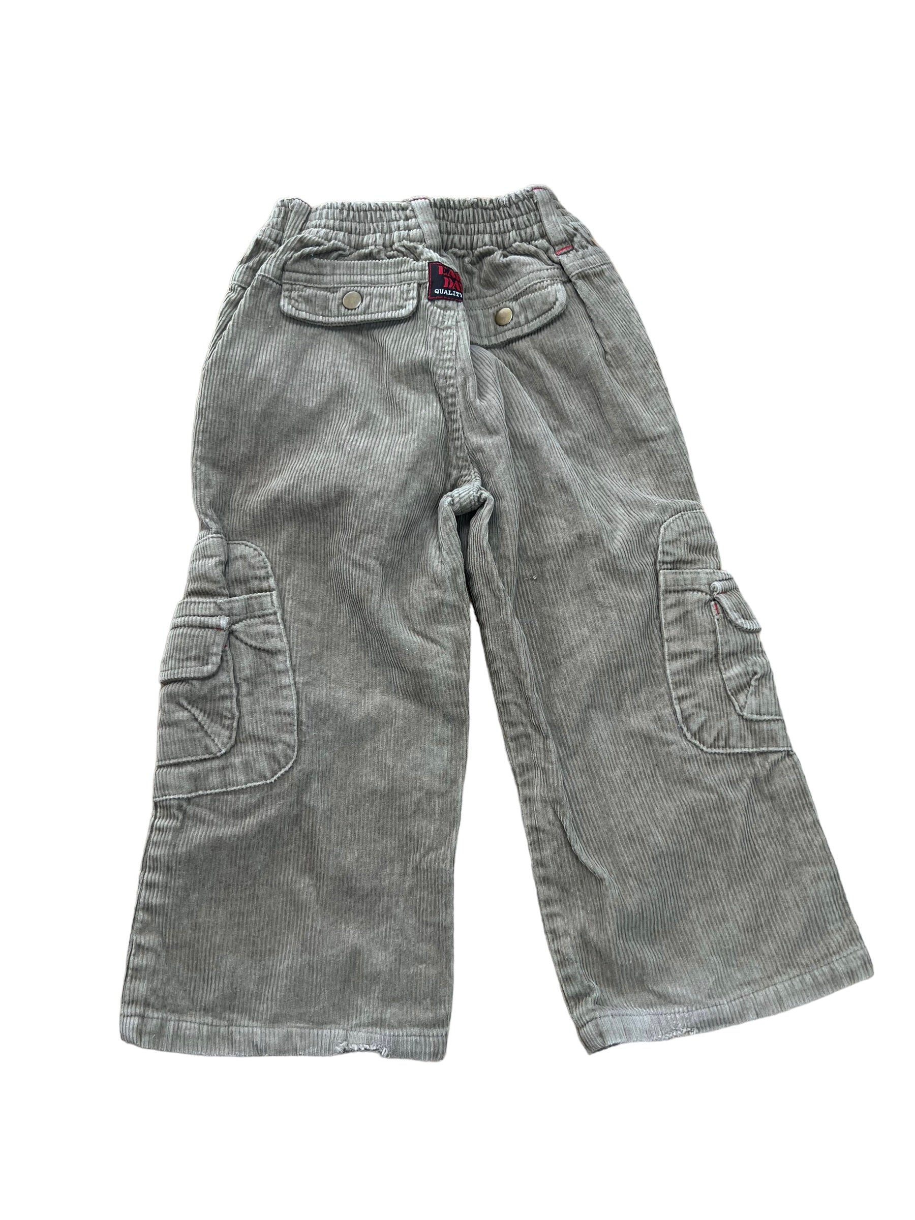 Early Days Corduroy Baby Cargo Trousers