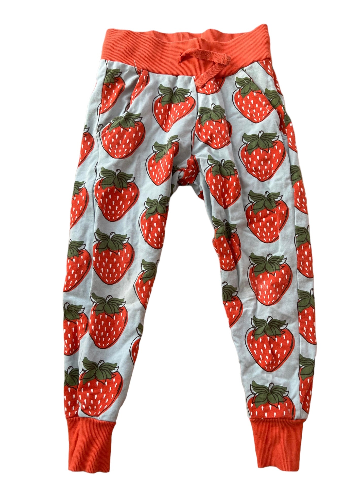 Maxomorra Strawberry Kids Sweatpants