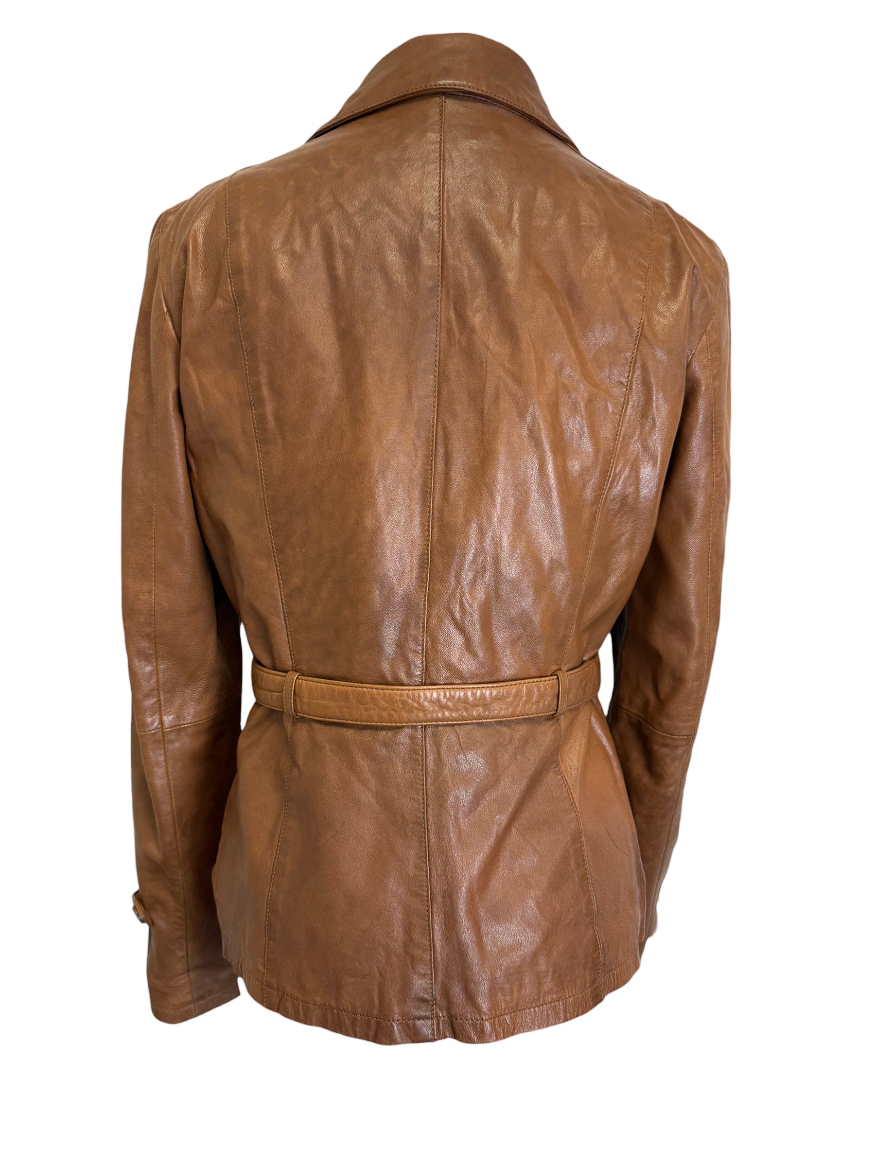 Massimo Dutti Leather Jacket