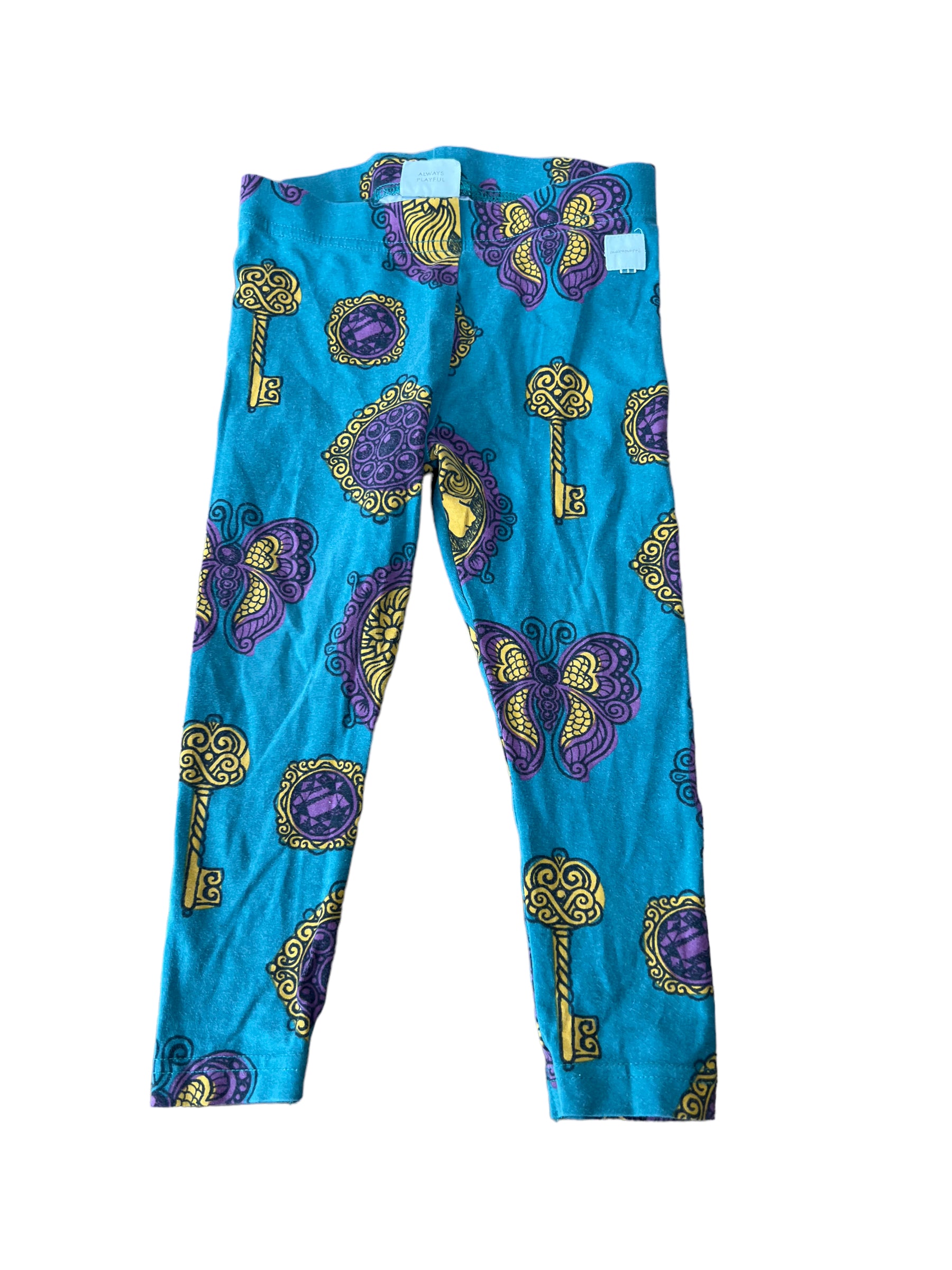 Maxomorra Portrait Gems Baby Leggings