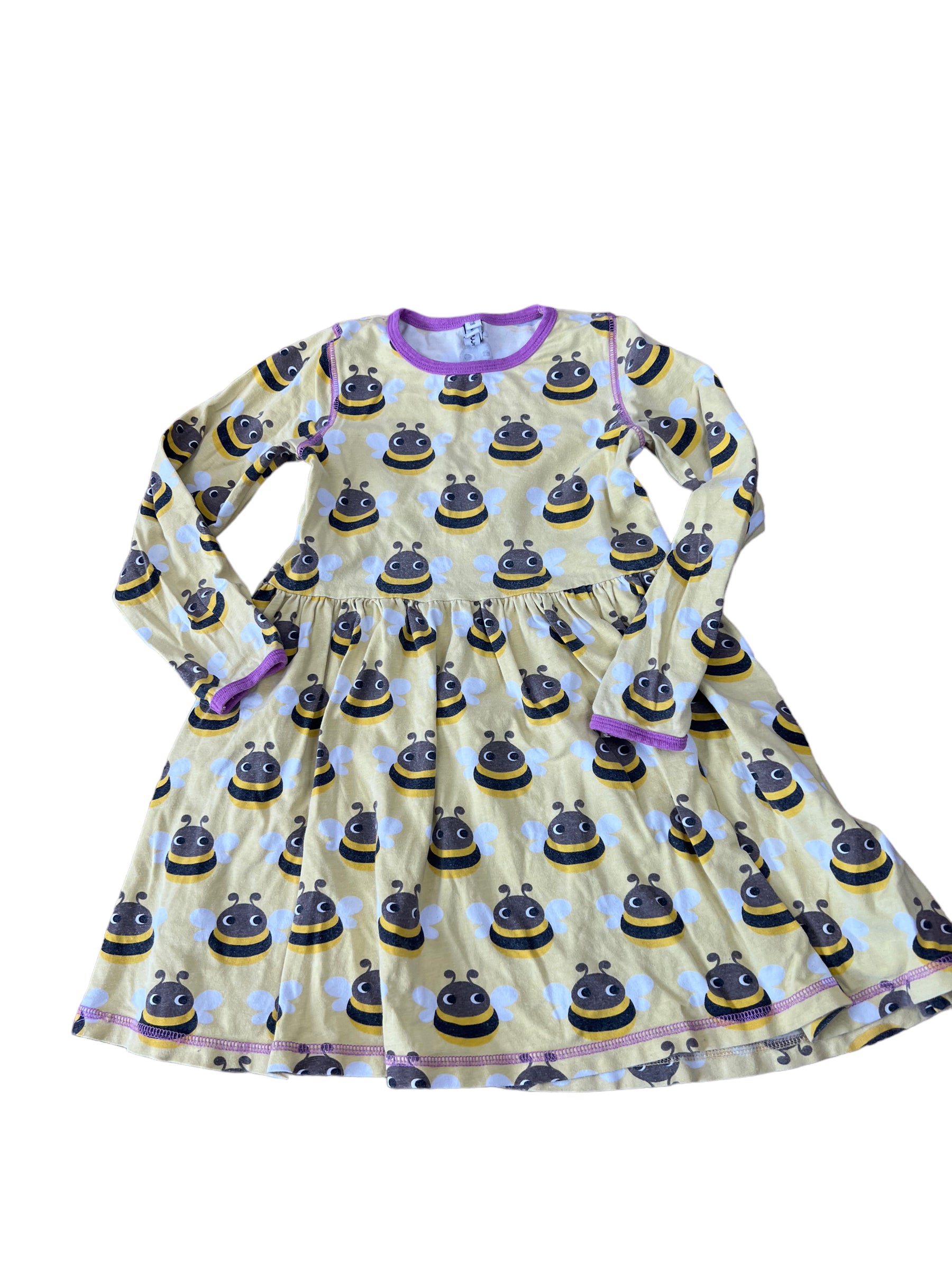 Maxomorra Bee Kids Dress