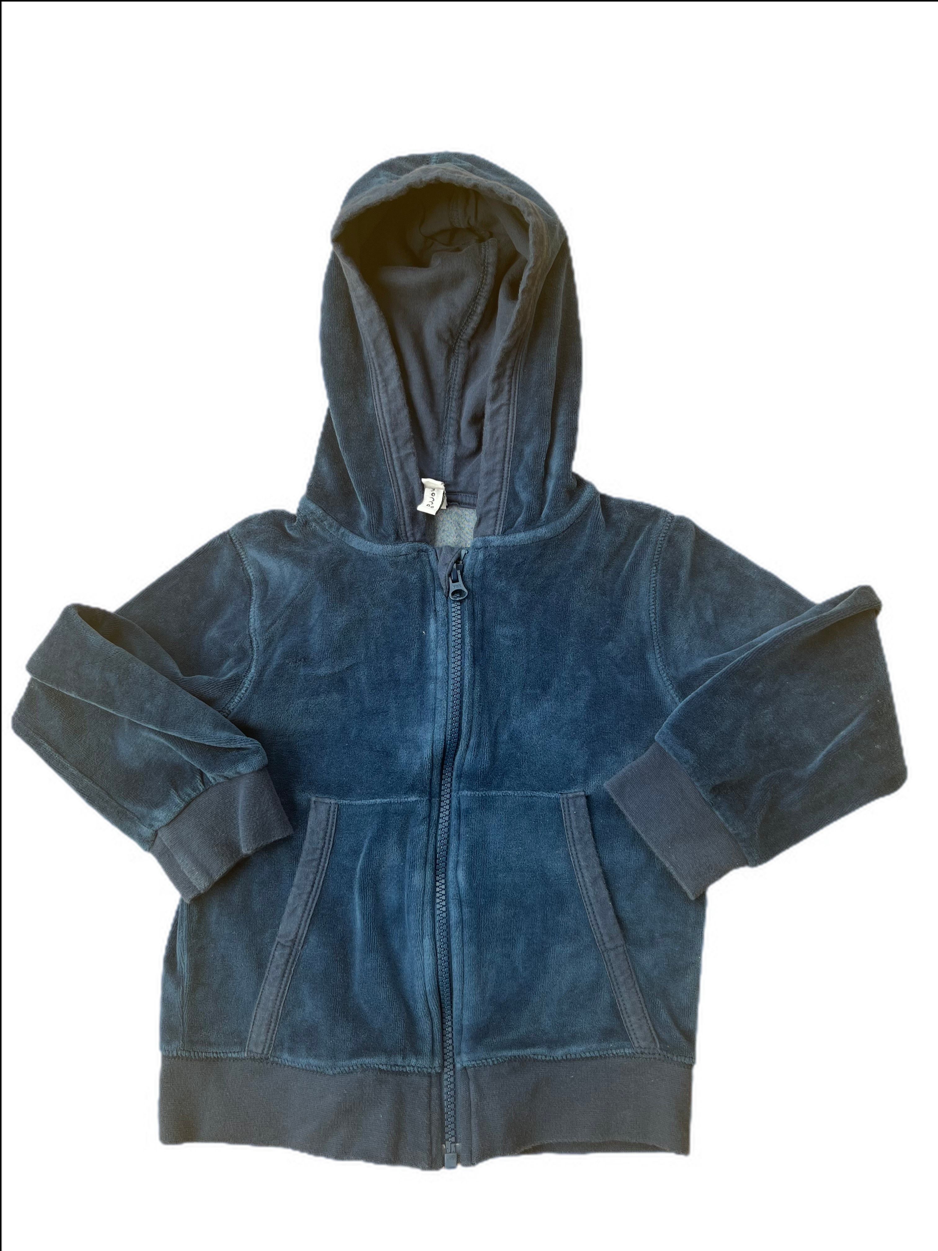 Velour Zip Hoodie 3