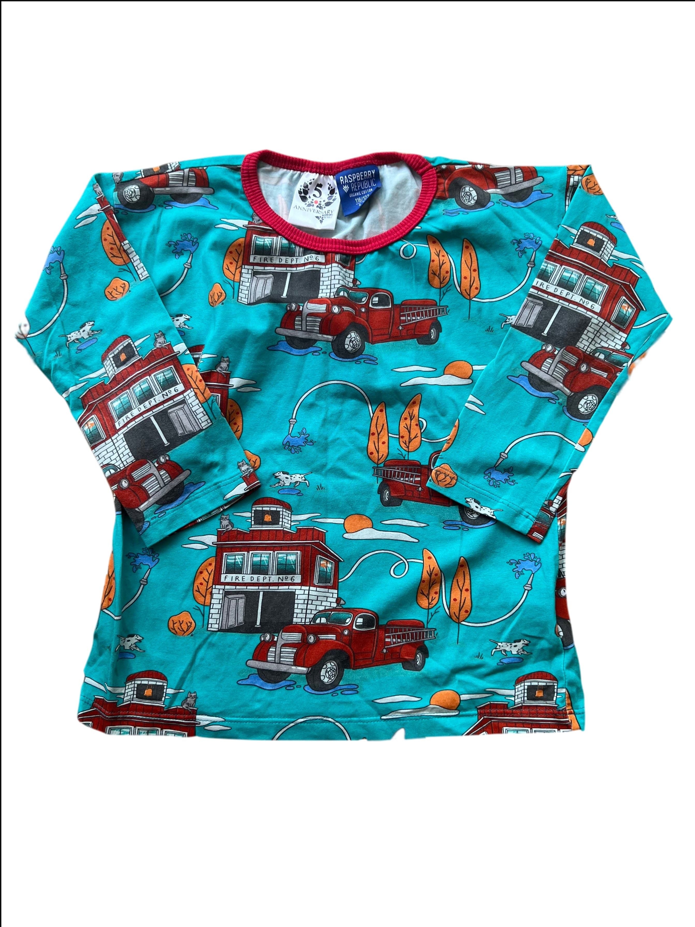 Long Sleeve Firehall Pajamas 1