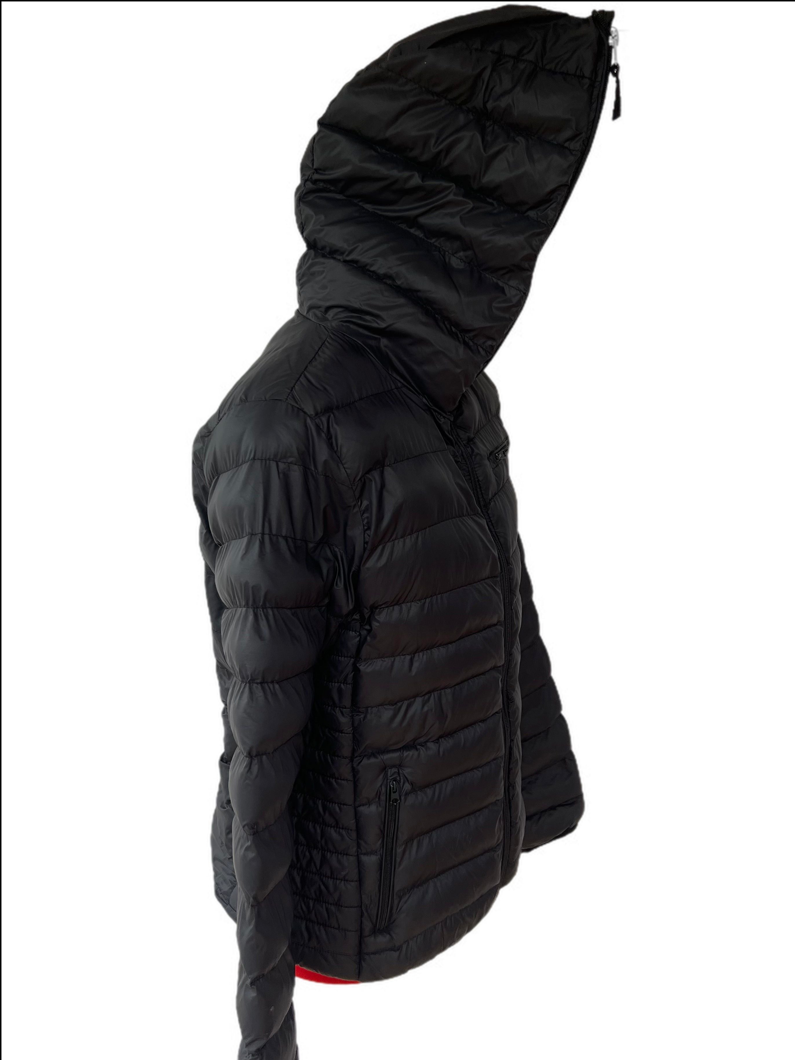 Full Zip Hooded Puffer Jacket