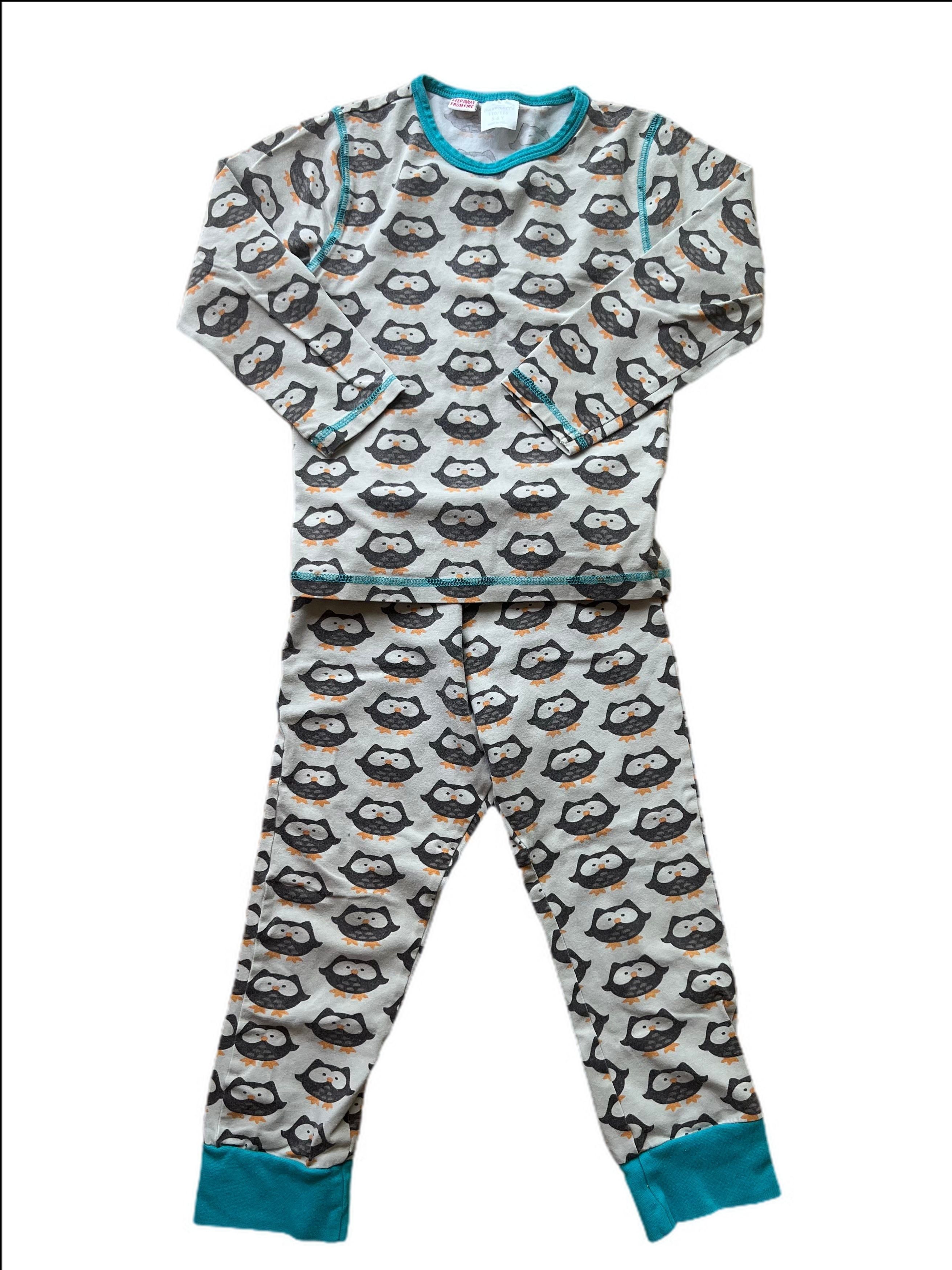 Longsleeve Owl Pajamas Faded