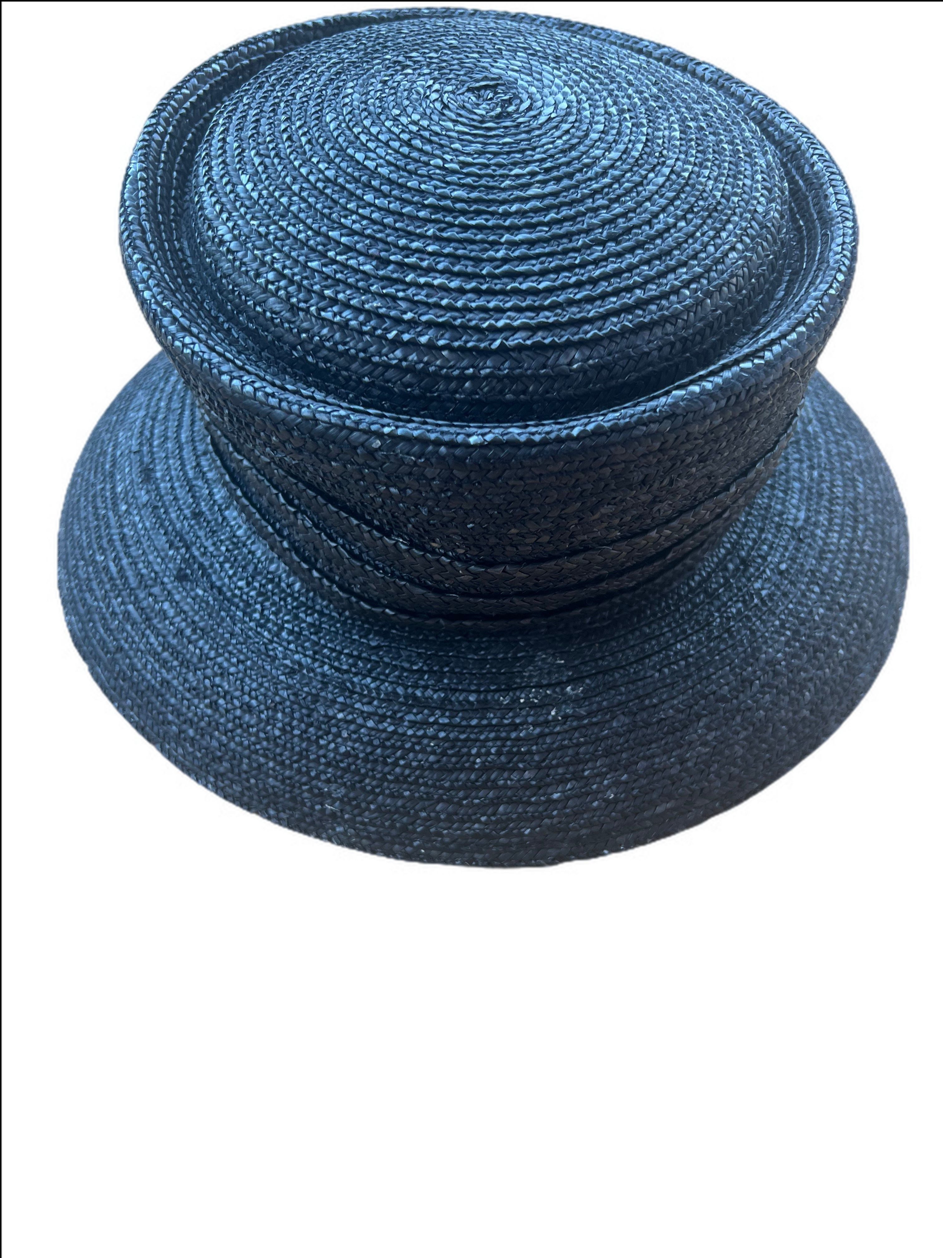 Vintage Audrey Hat with Brim