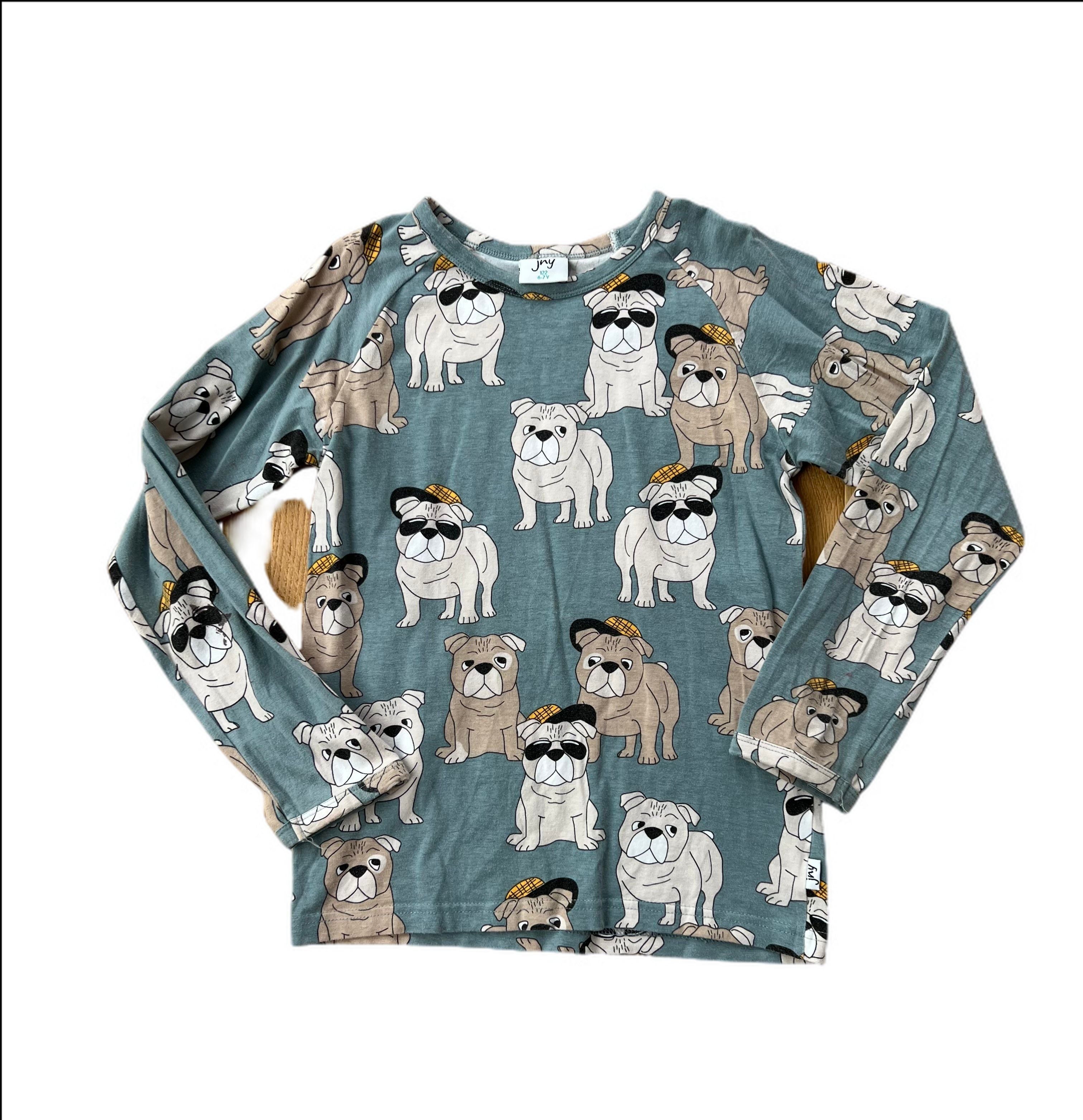 Long sleeve dog tee 