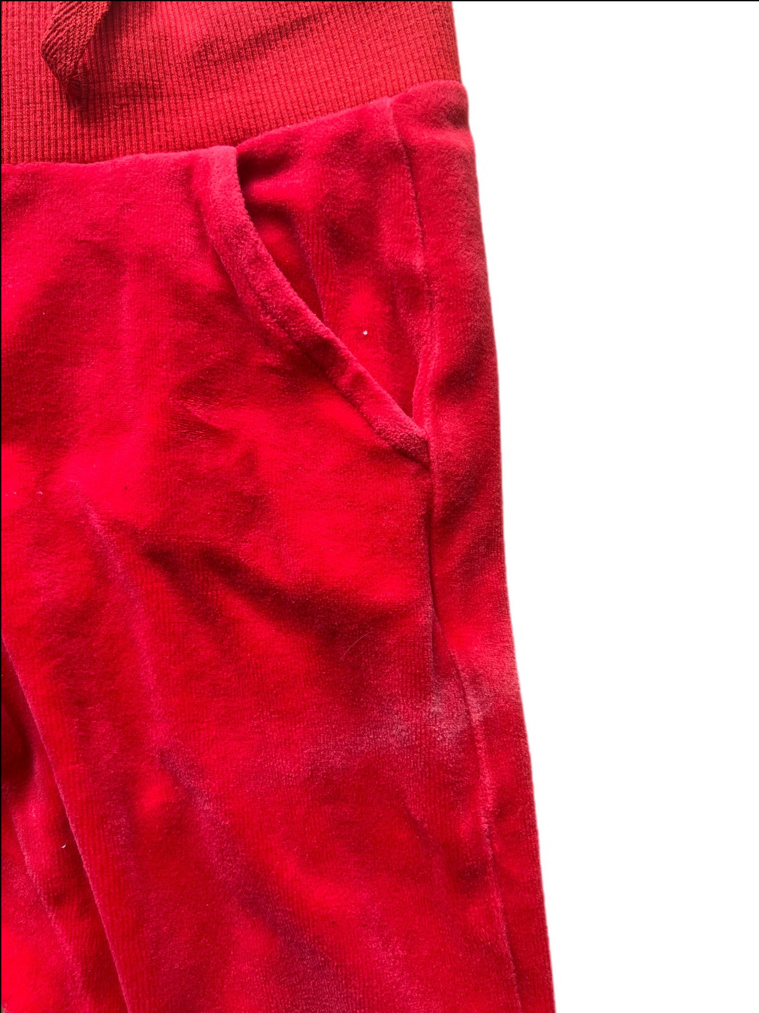 Velour trackpants