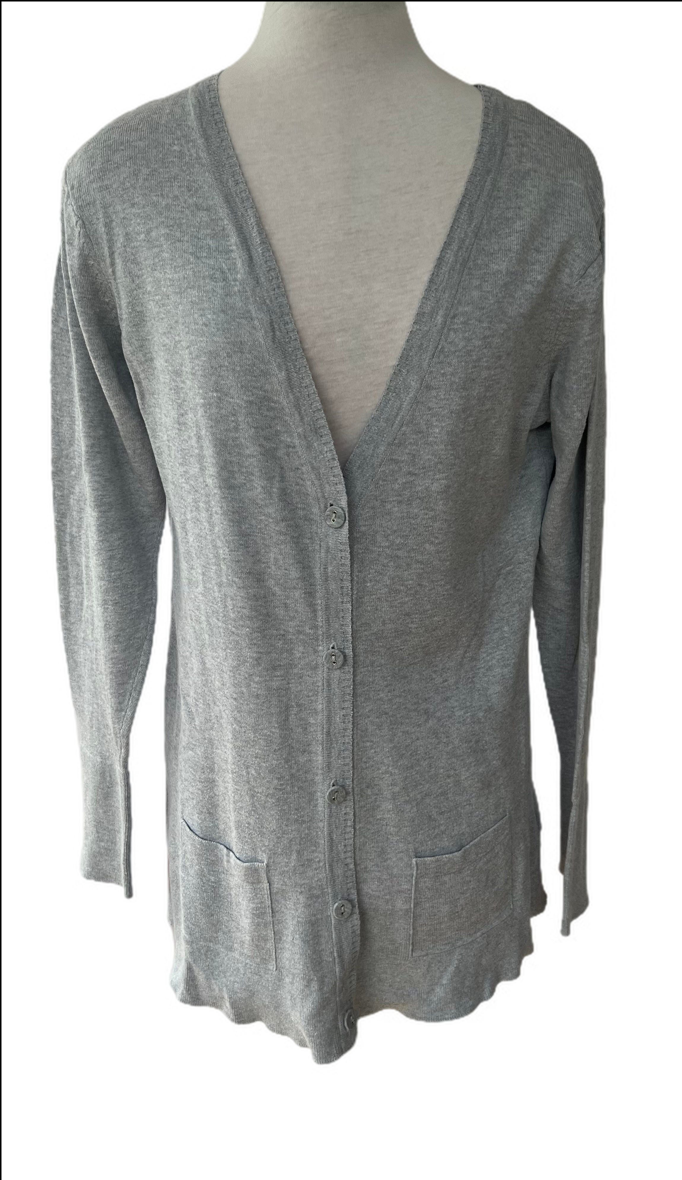 Long Grey Cardigan