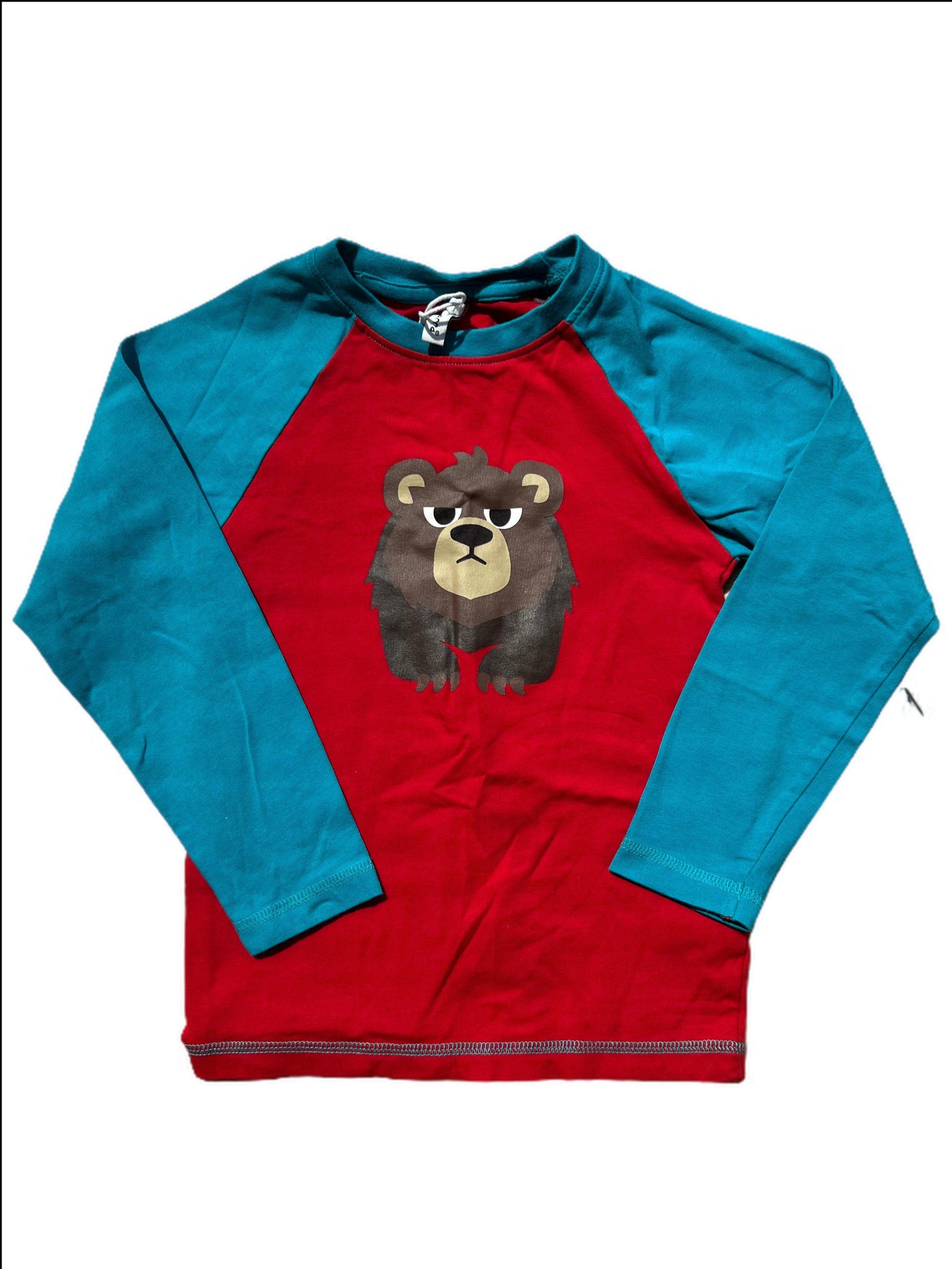 Raglan Bear long sleeve tee
