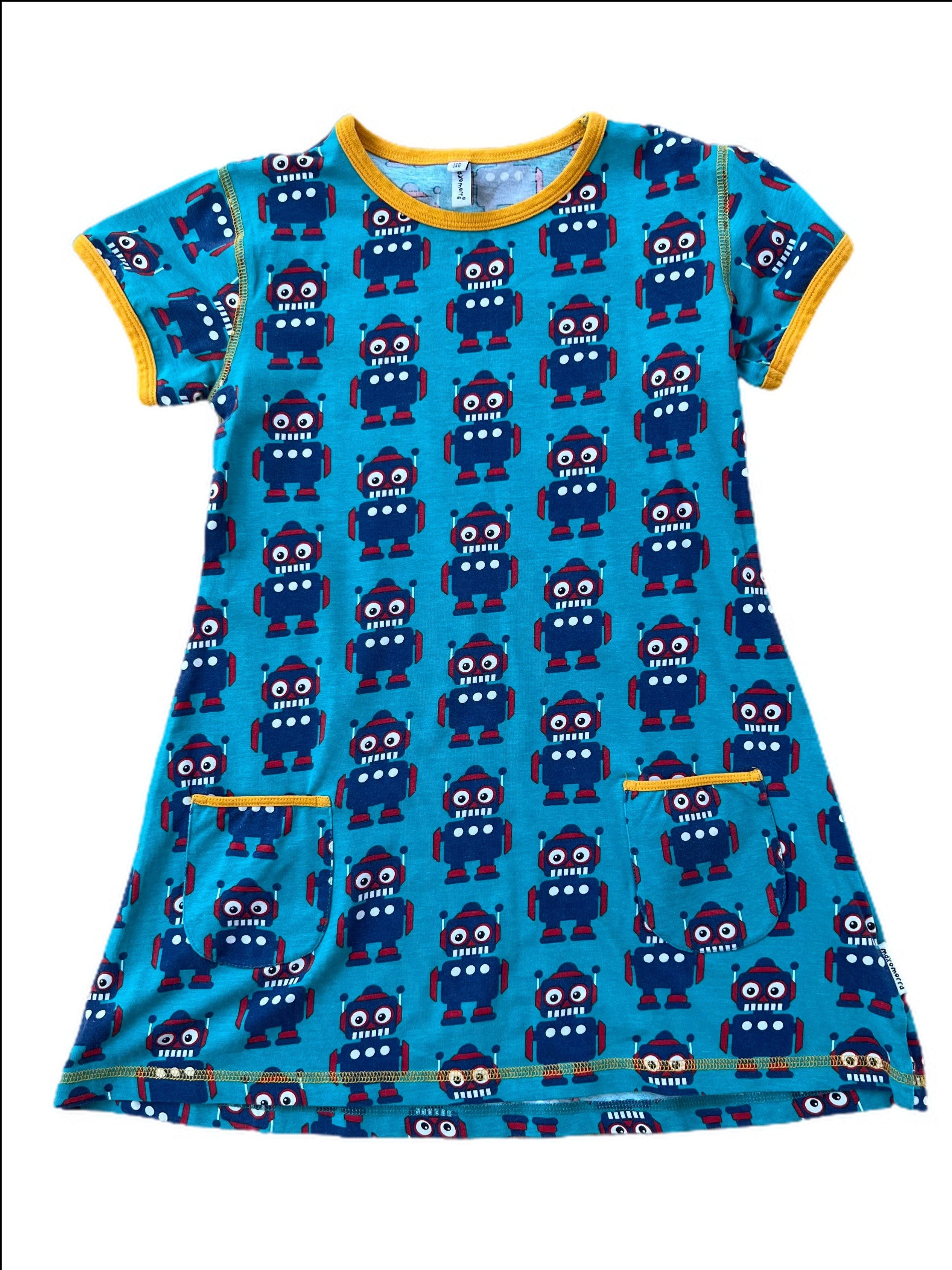 Maxomorra Short Sleeve Dress