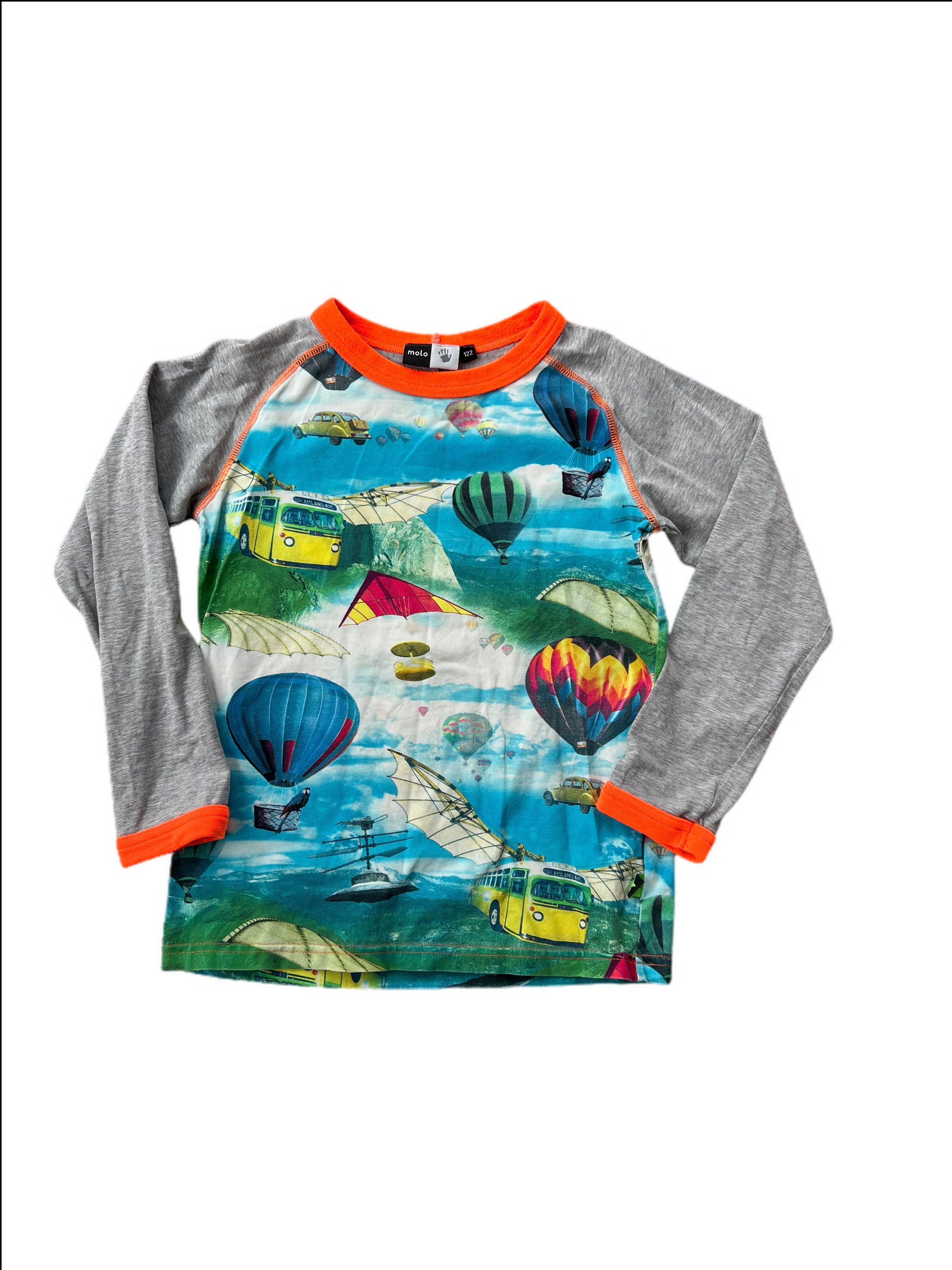 Hot air balloon long sleeve shirt