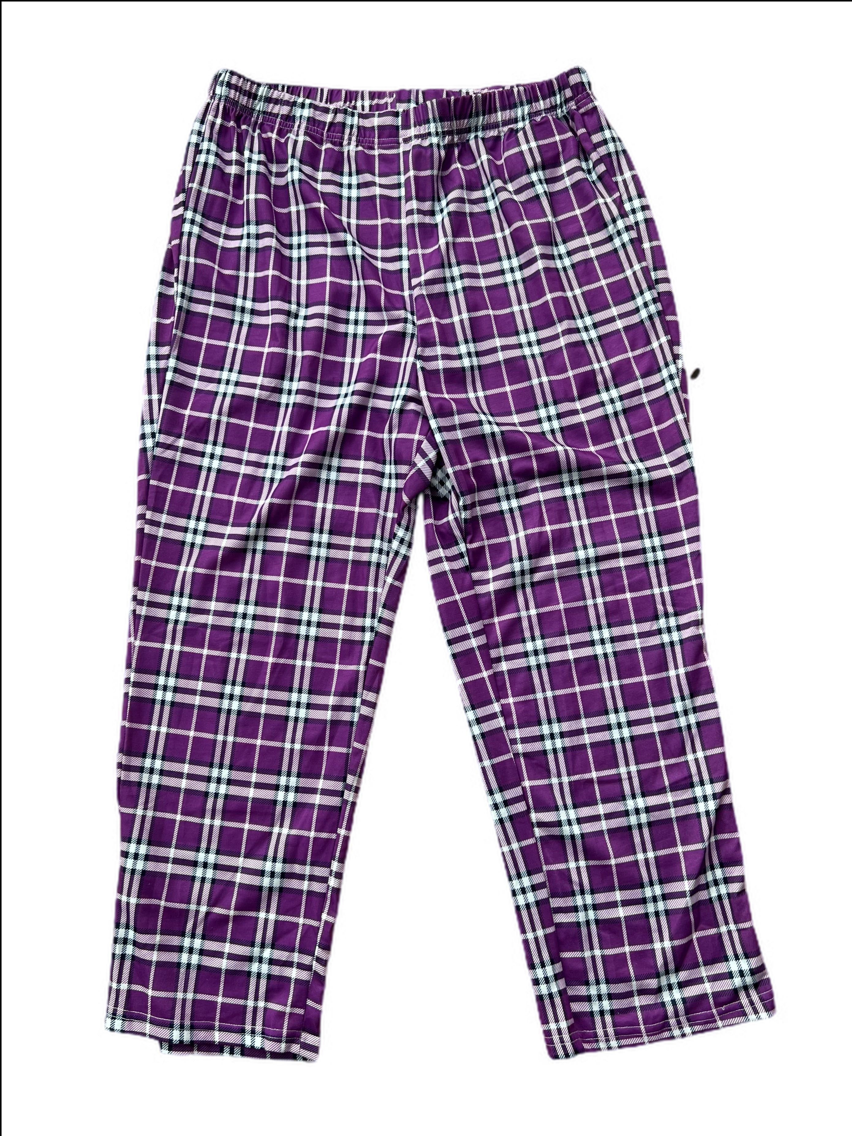 Plaid pants