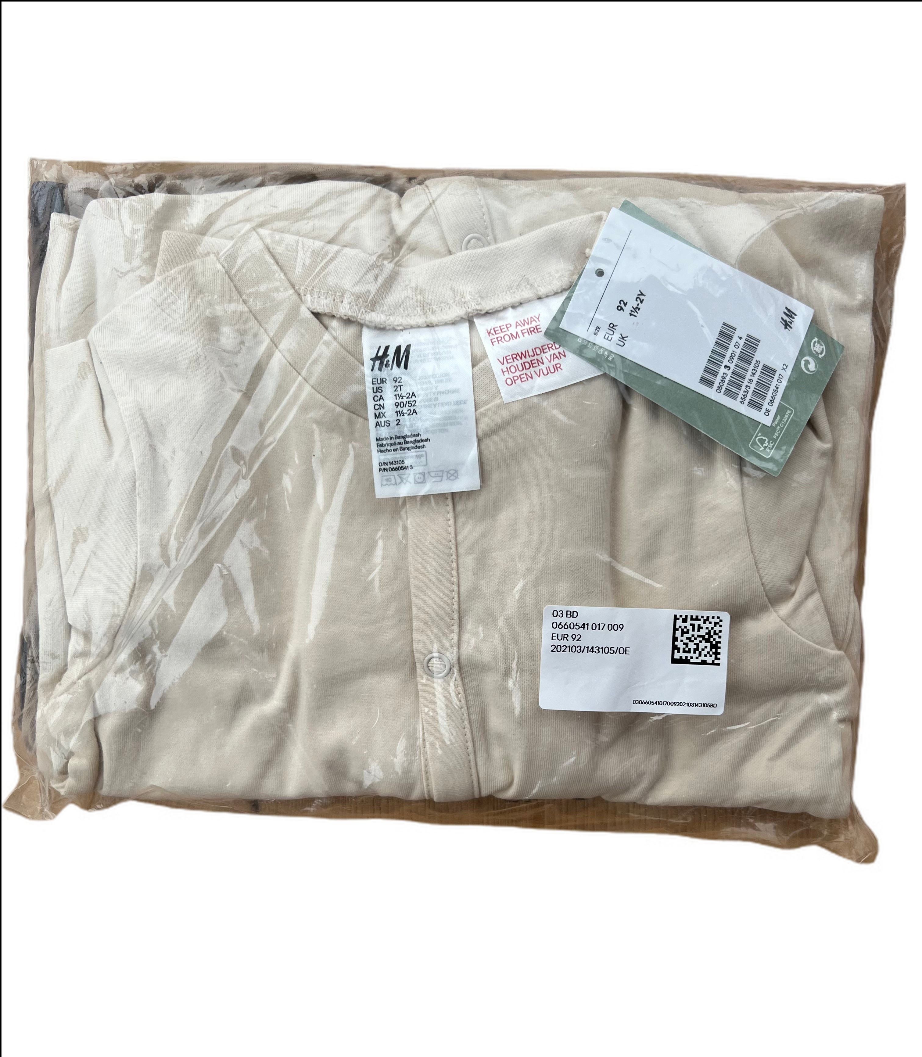 H&M Sleep-suit 3-pack