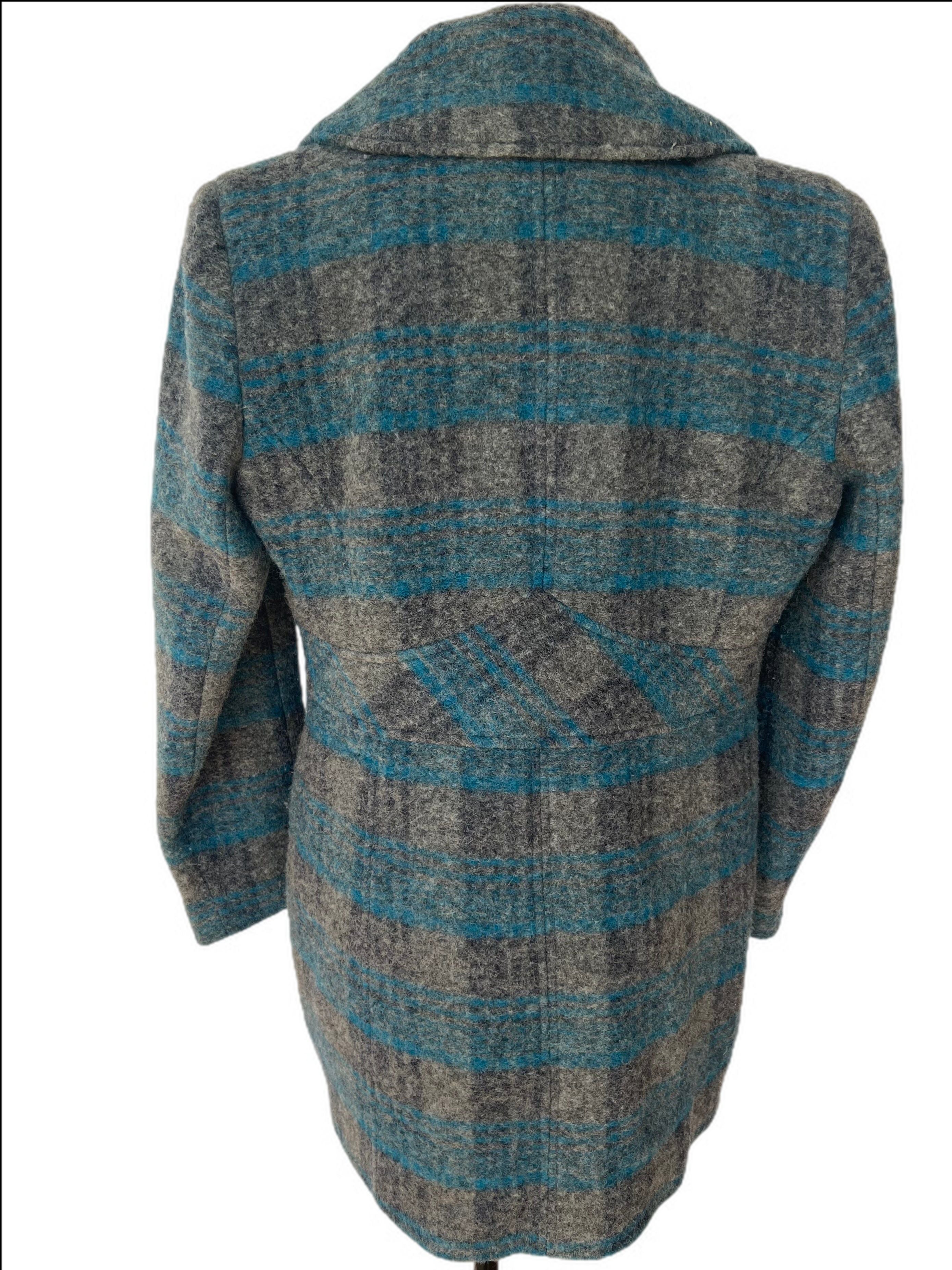 Edina Ronay Plaid Coat