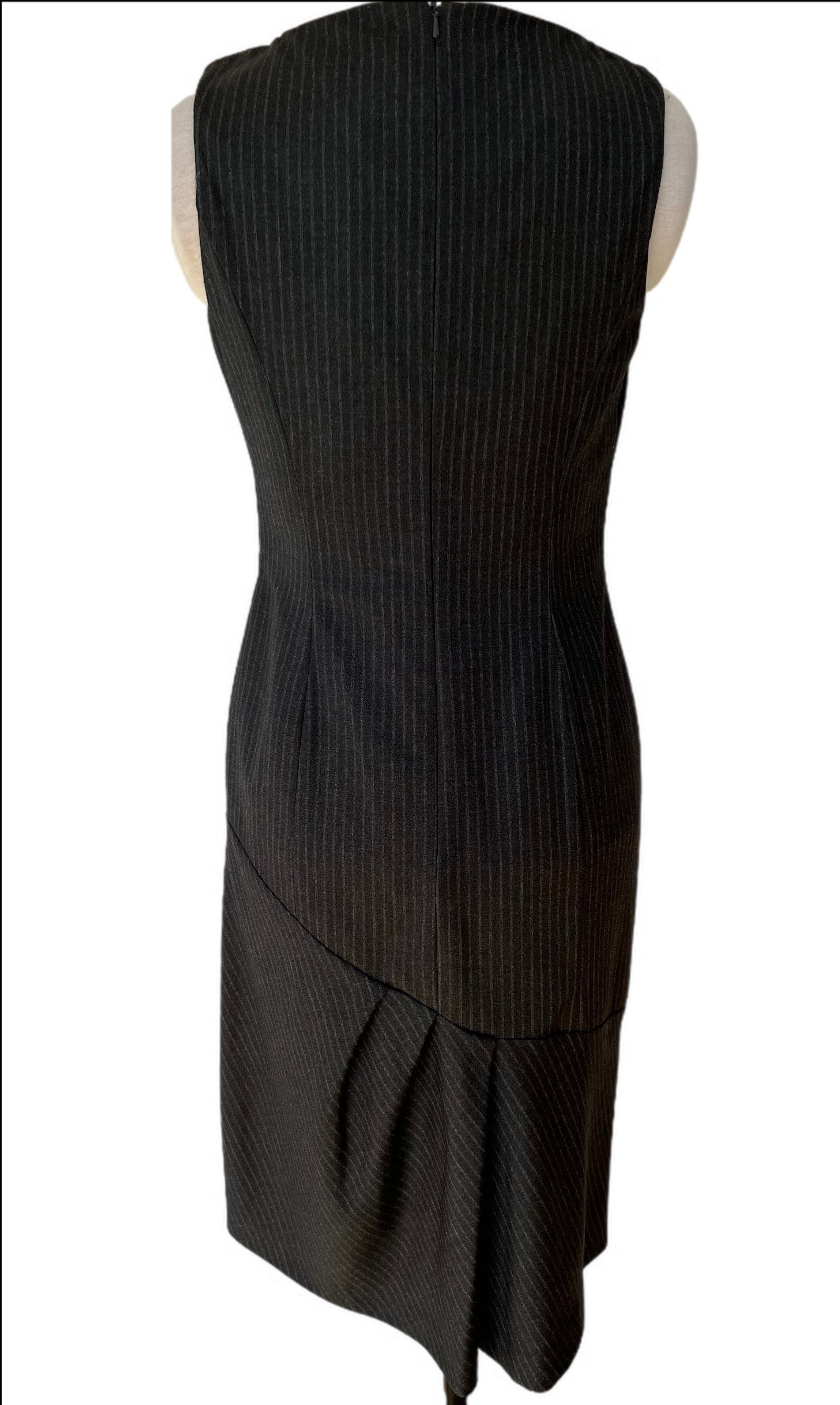 Pinstripe Seam detail sheath