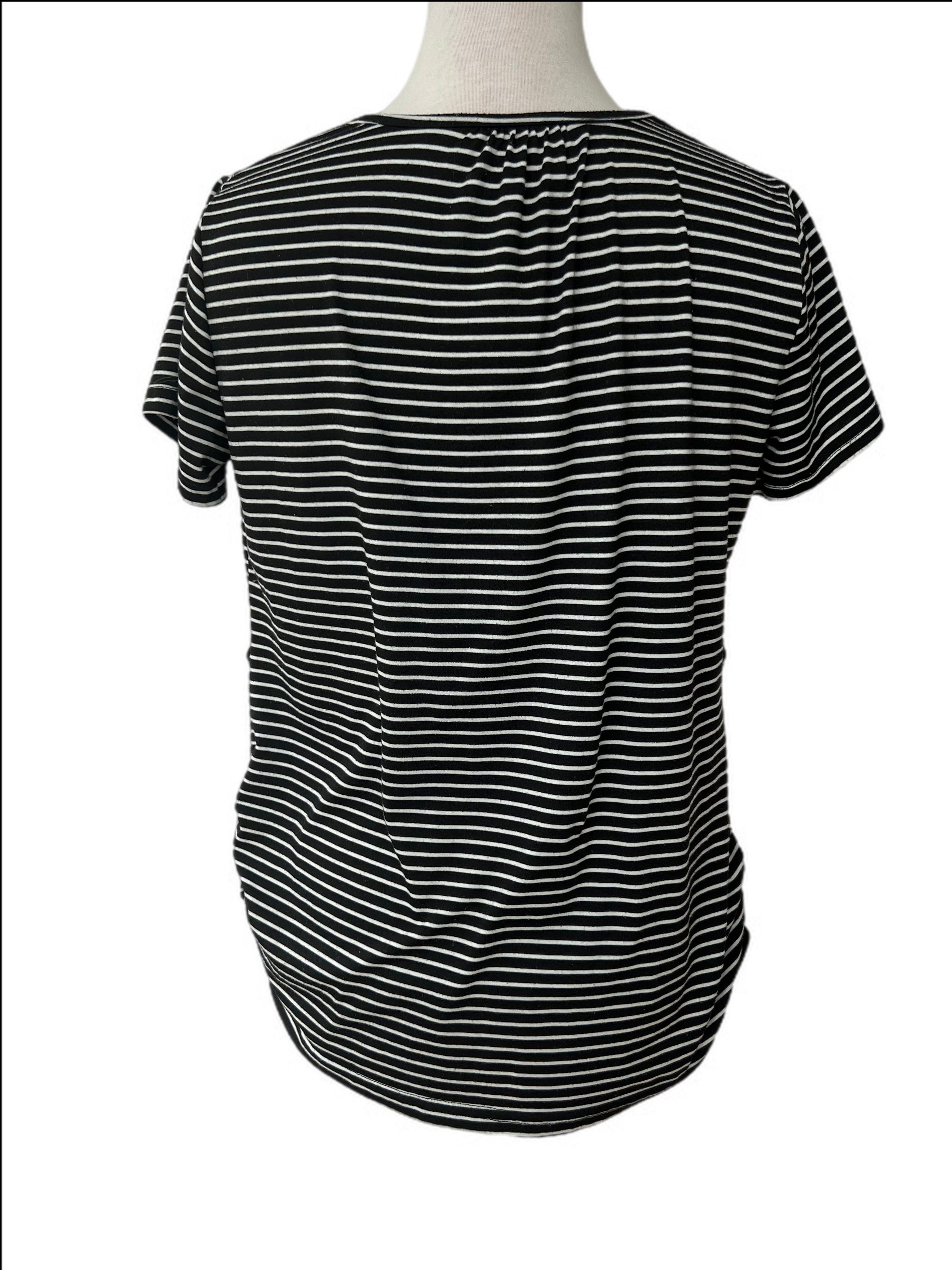 Striped Breast Feeding Top