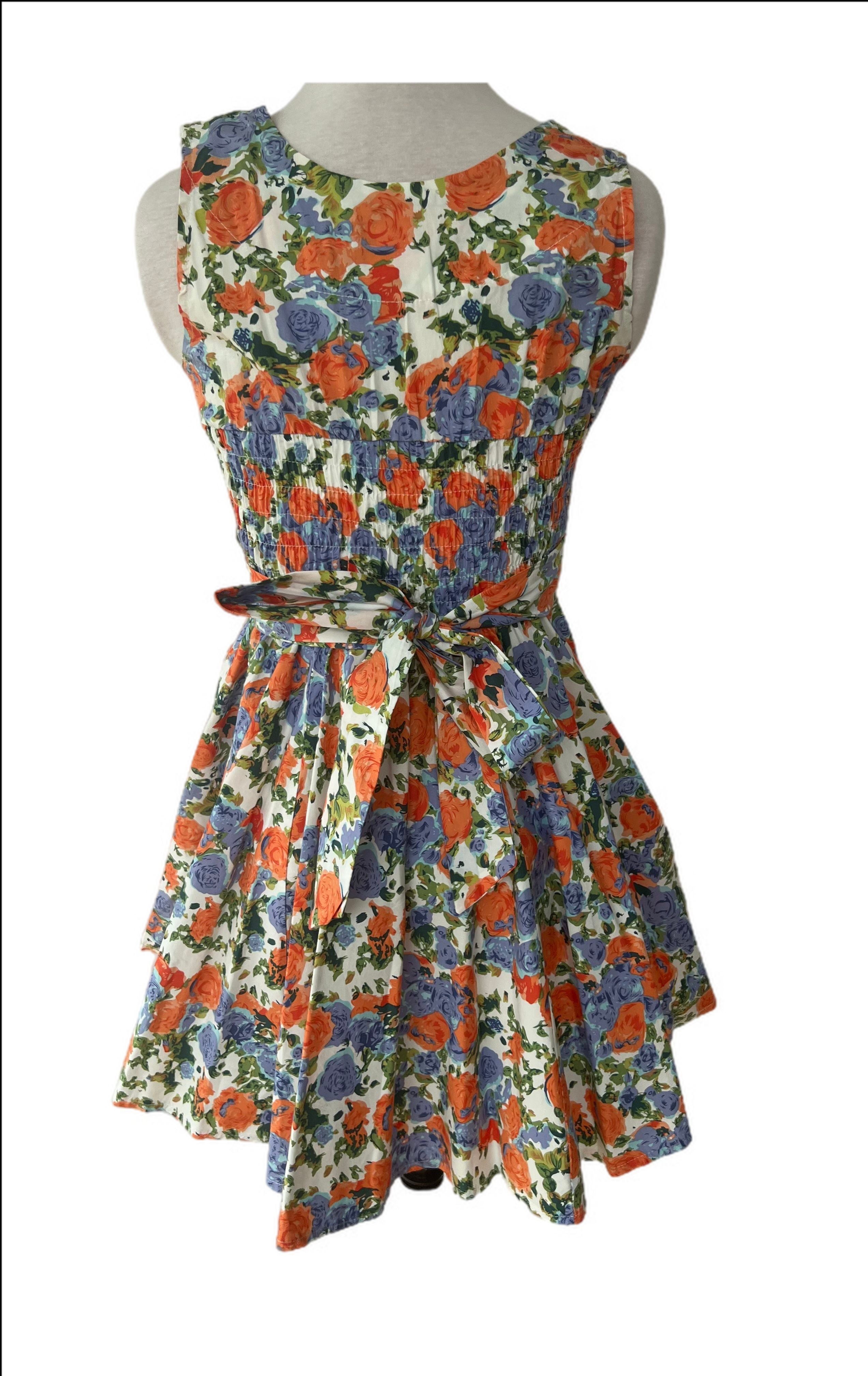 Floral Apron dress