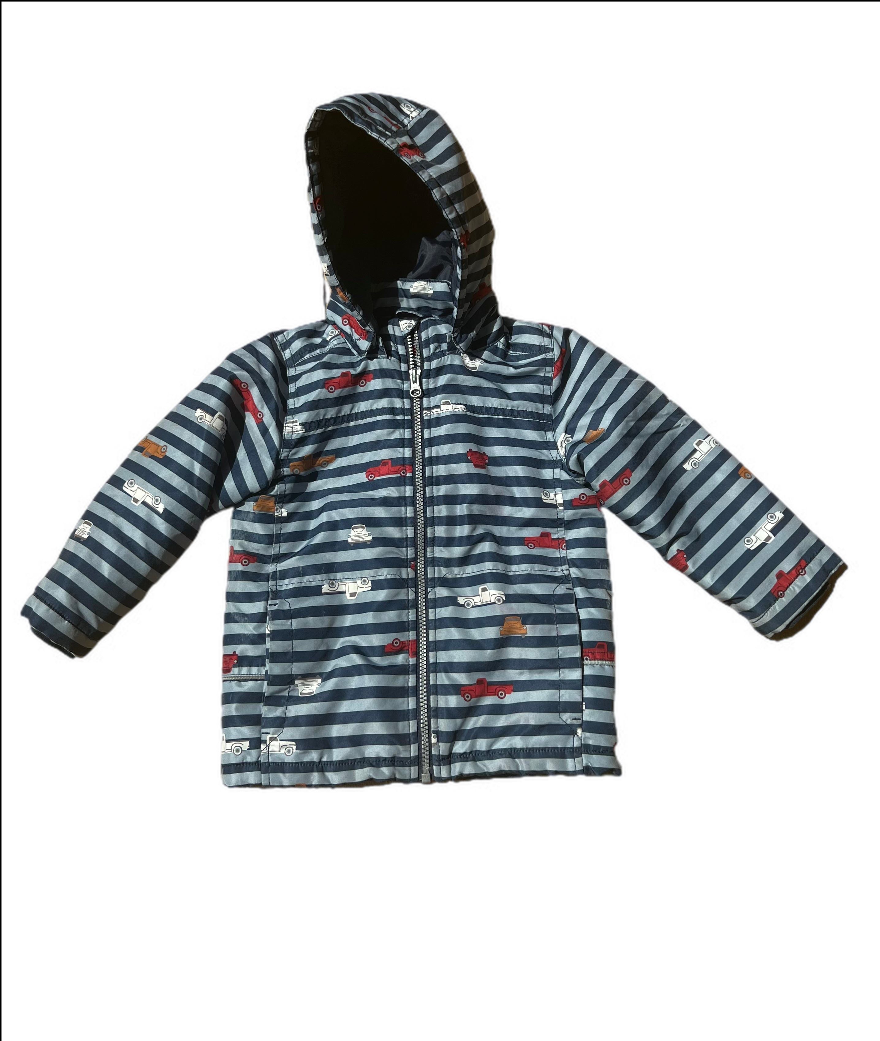 Hooded pick up truck jacket