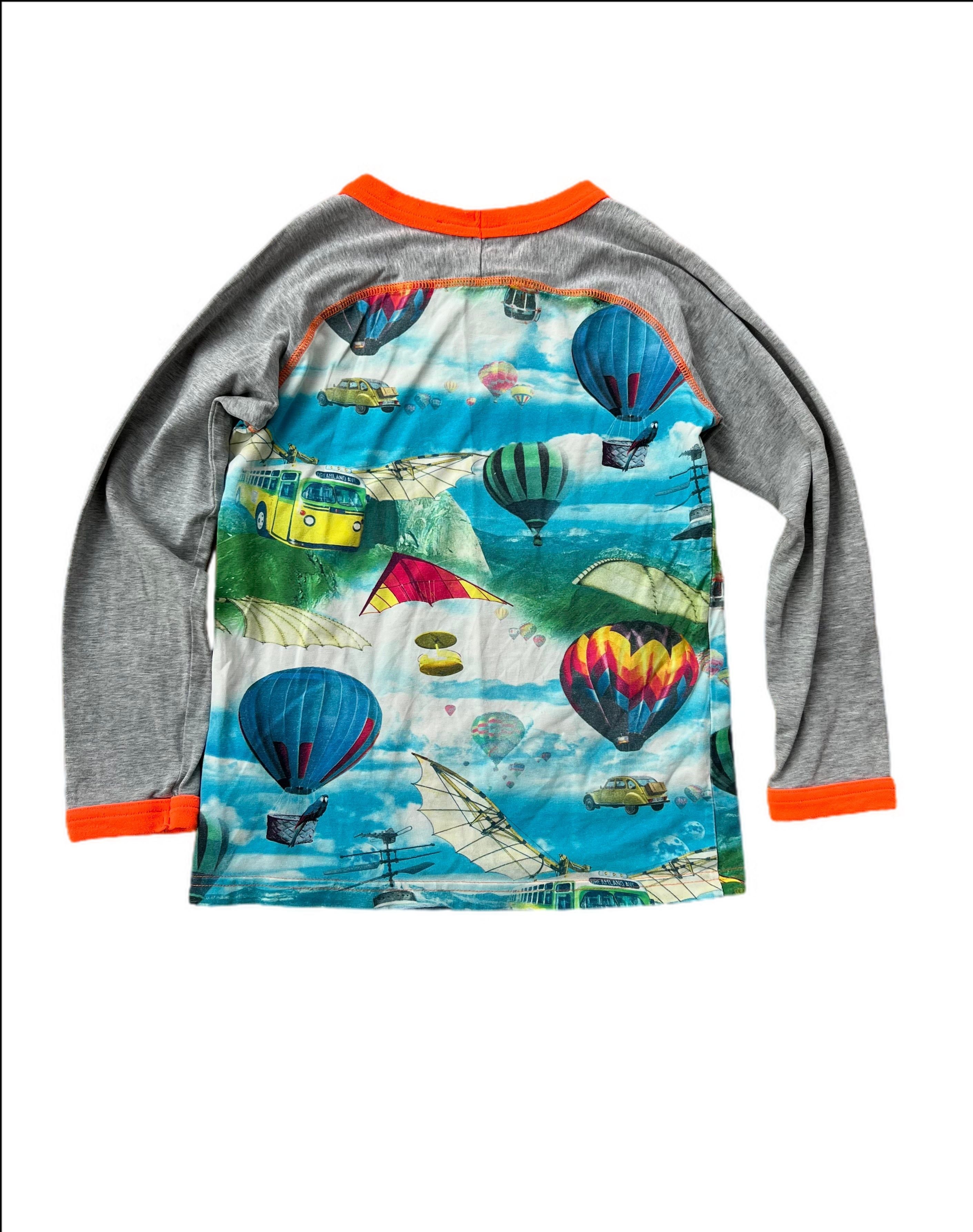 Hot air balloon long sleeve shirt