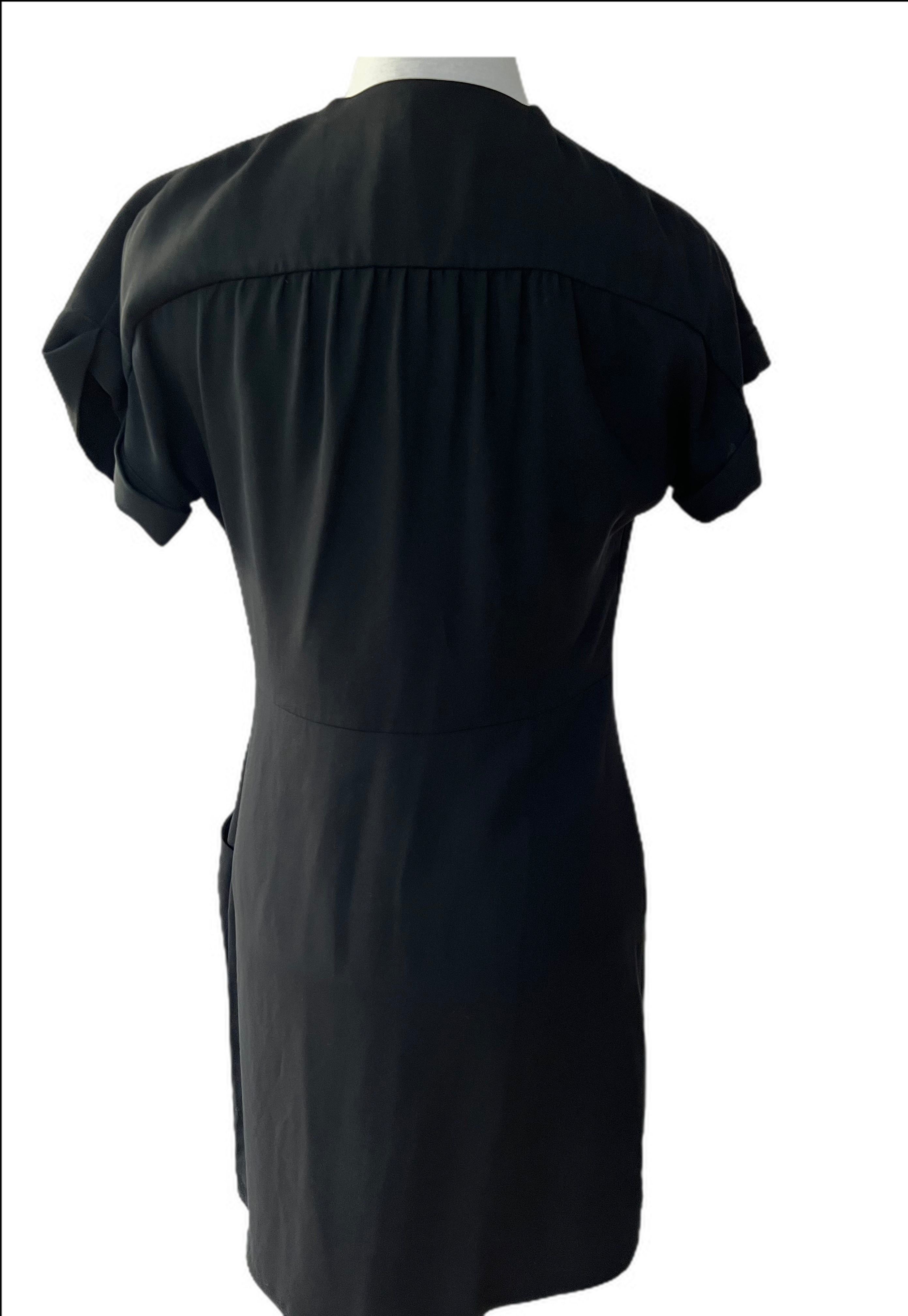 Faux Wrap LBD with pockets