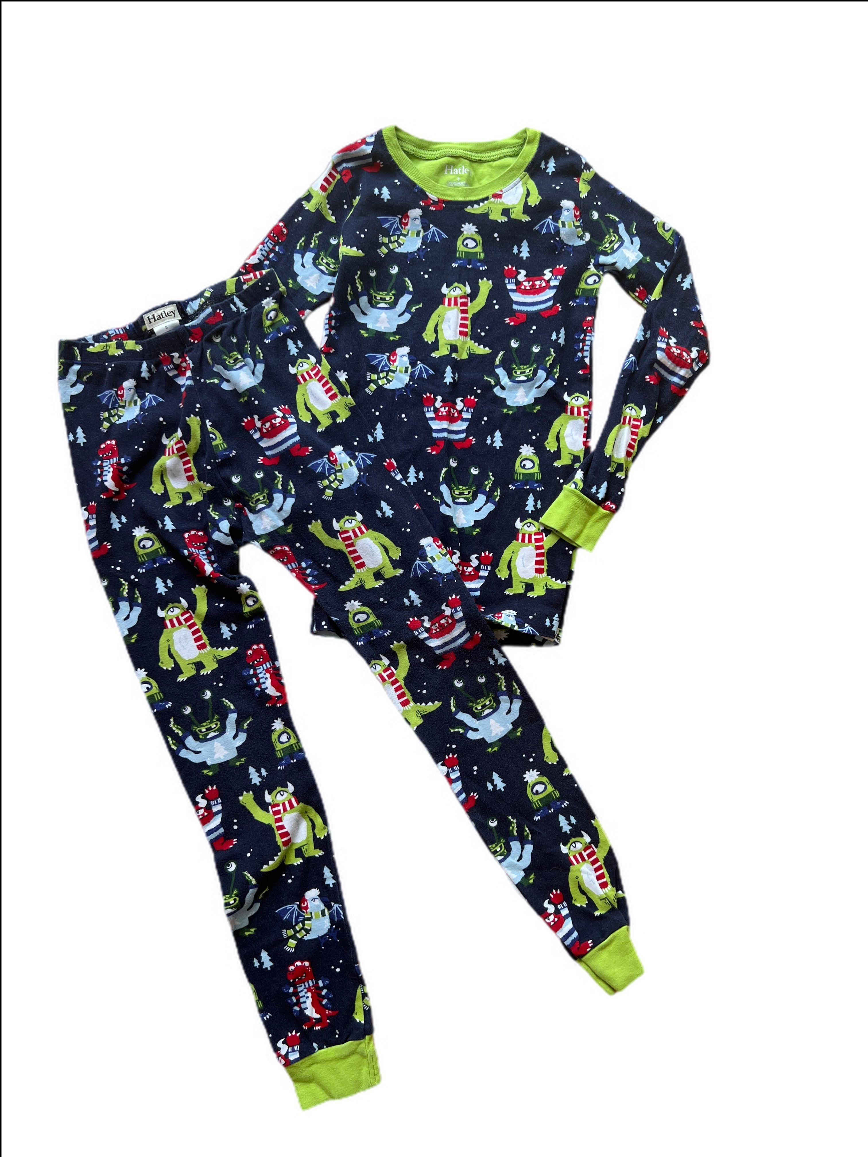 Long Sleeve winter alien Pajamas