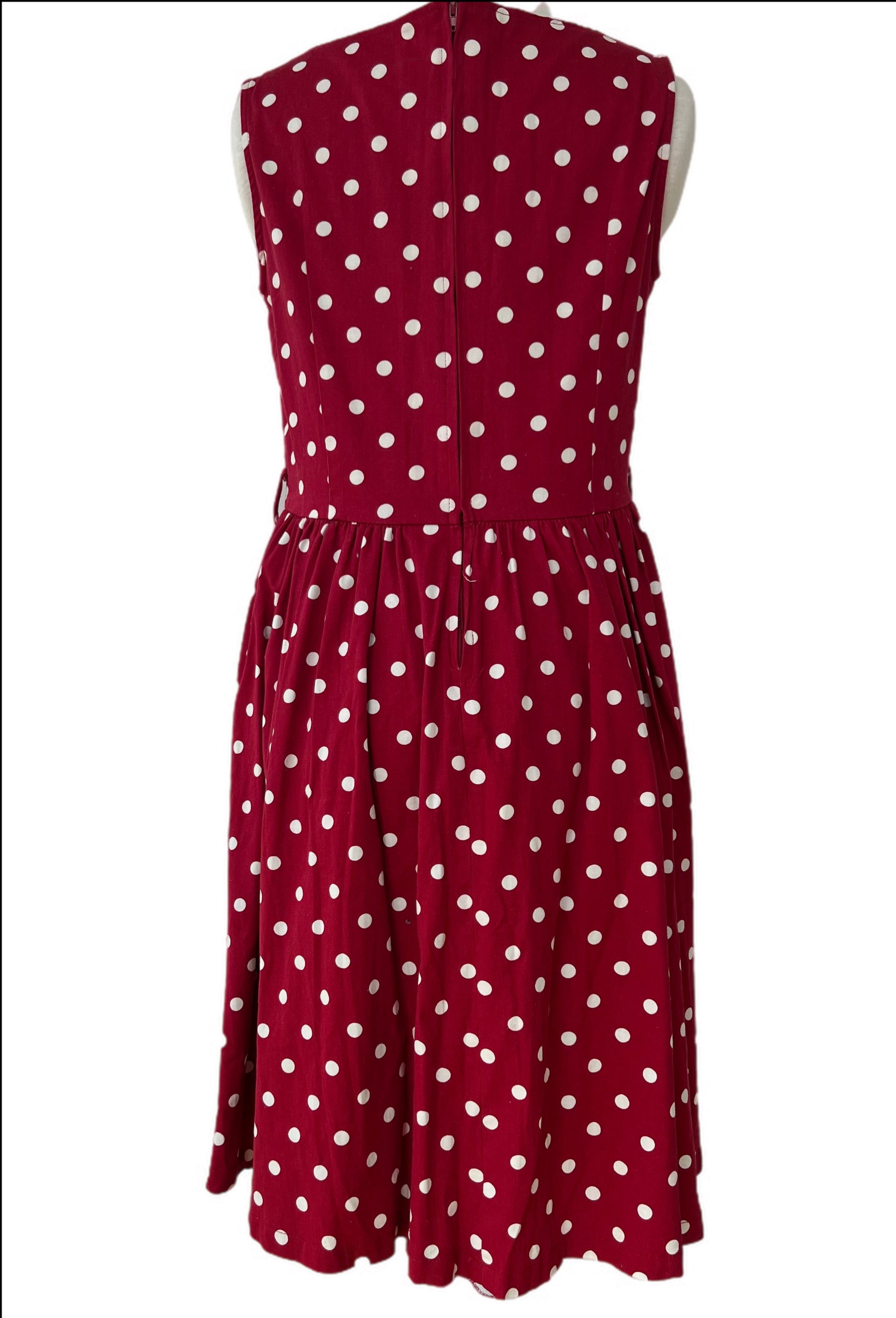 Retro Lindy bop Polka dot dress (missing belt)