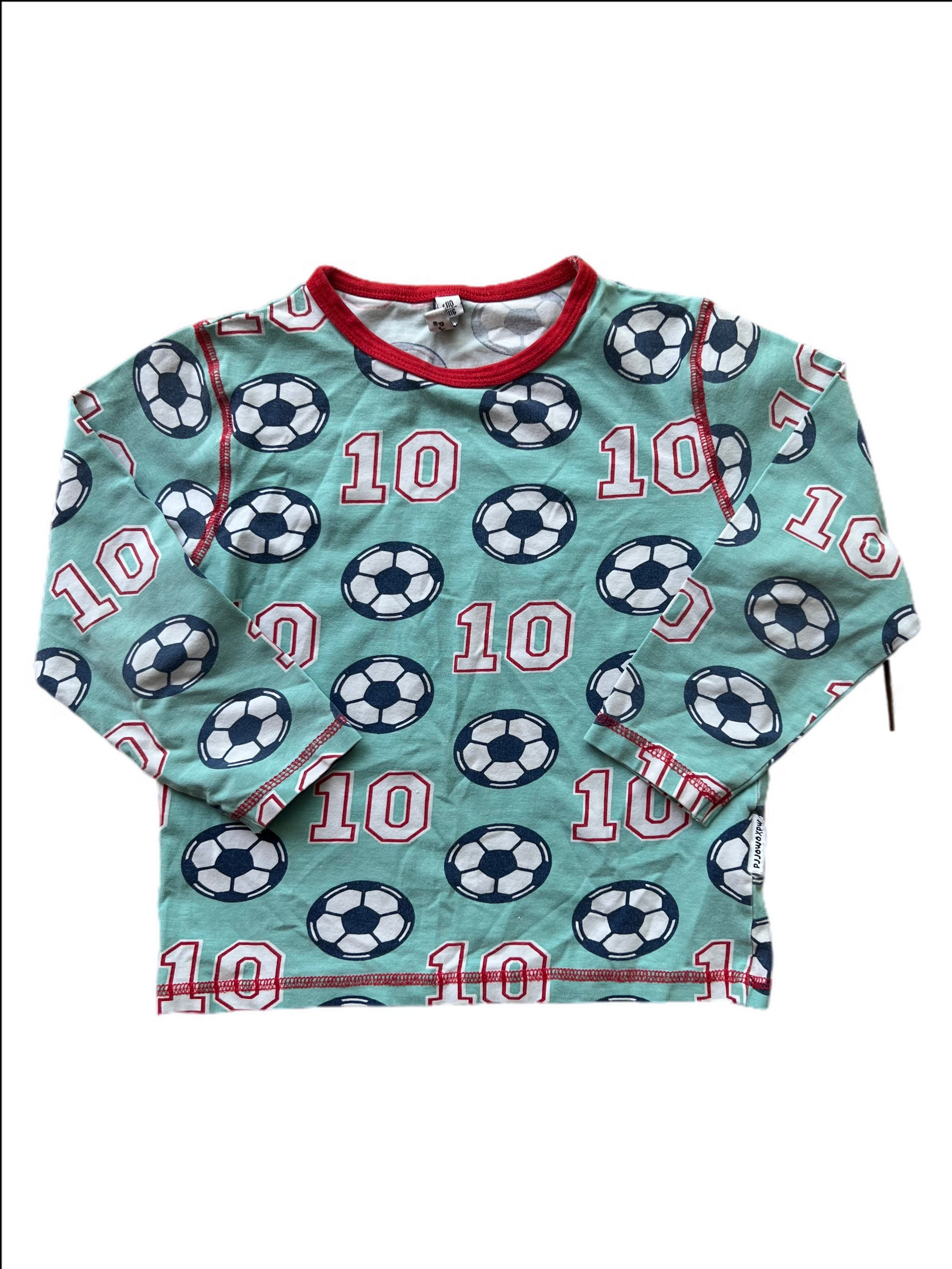 Long Sleeve football Pajamas