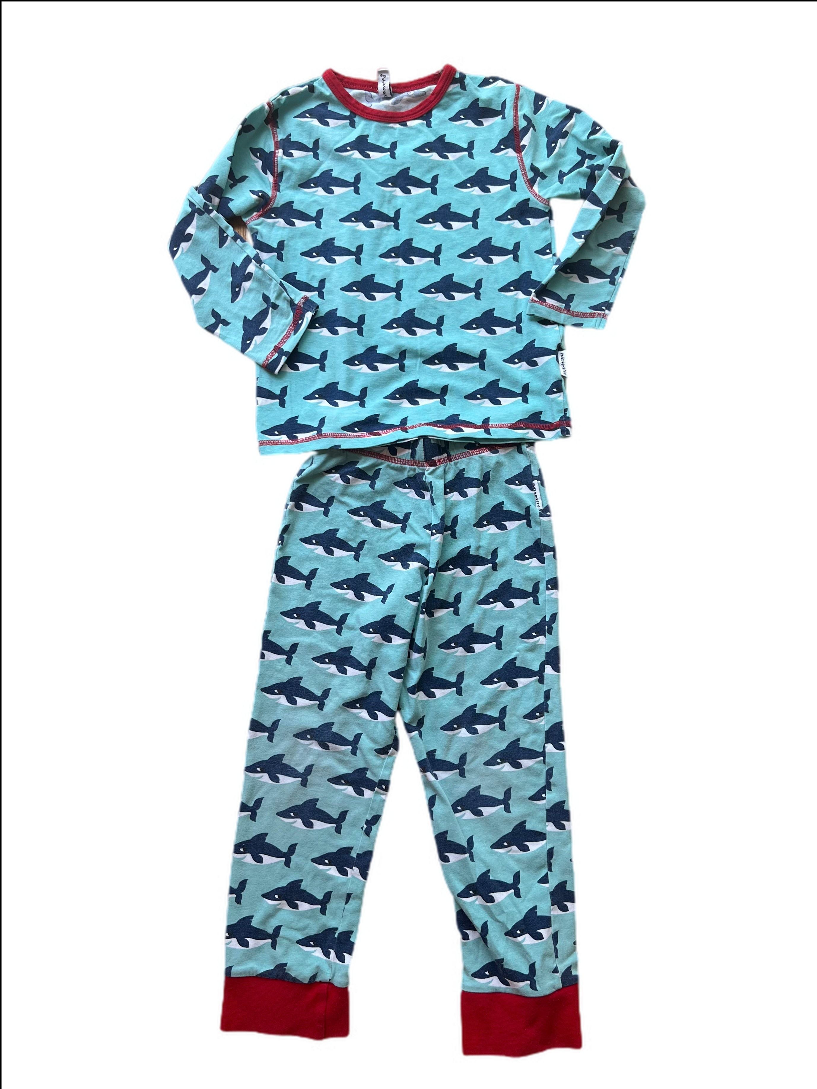 Longsleeve Shark Pajamas
