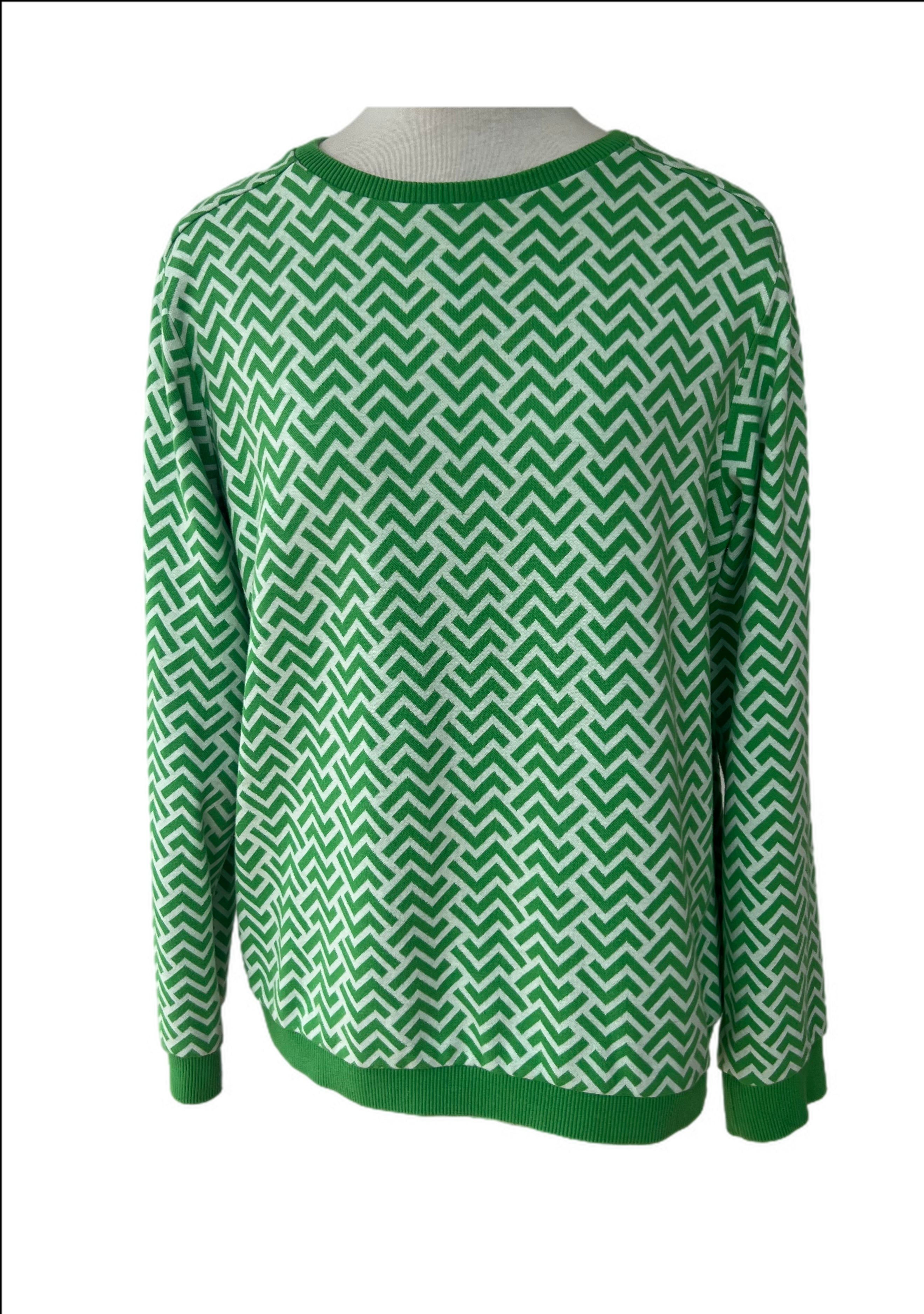 Lily Balou Zigzag Long sleeve Top