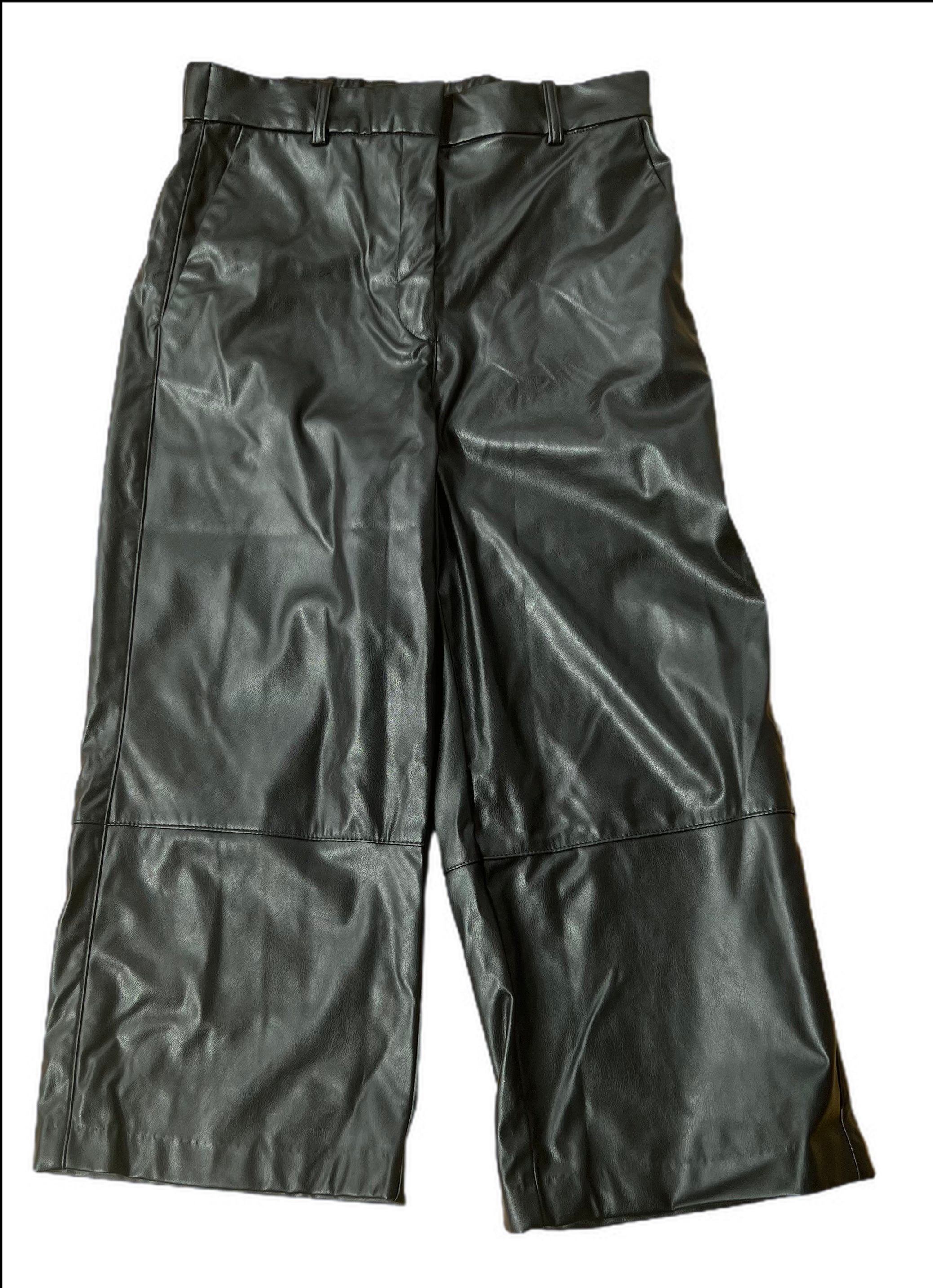 H&M Pleather Culottes