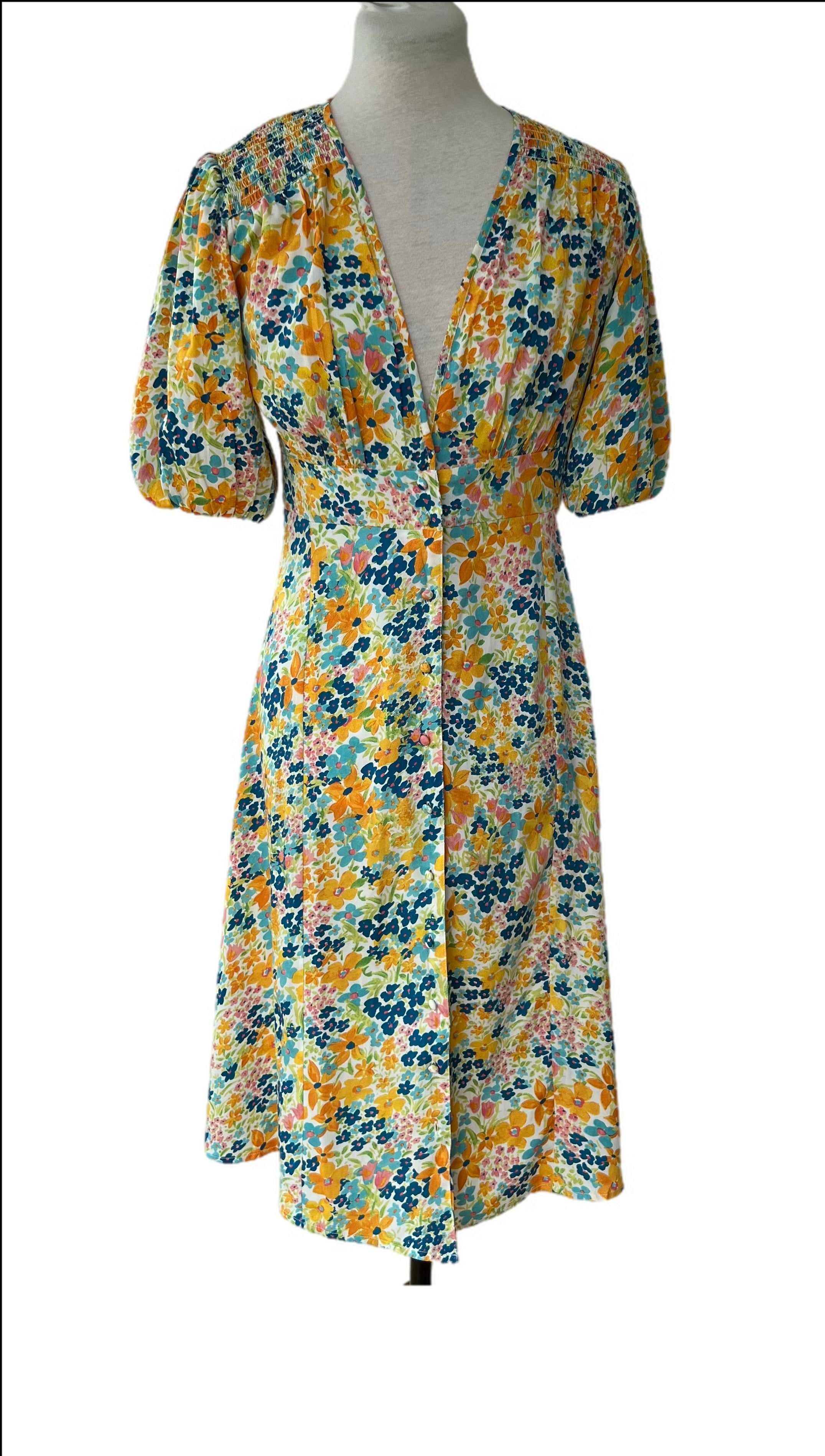 Vintage floral dress