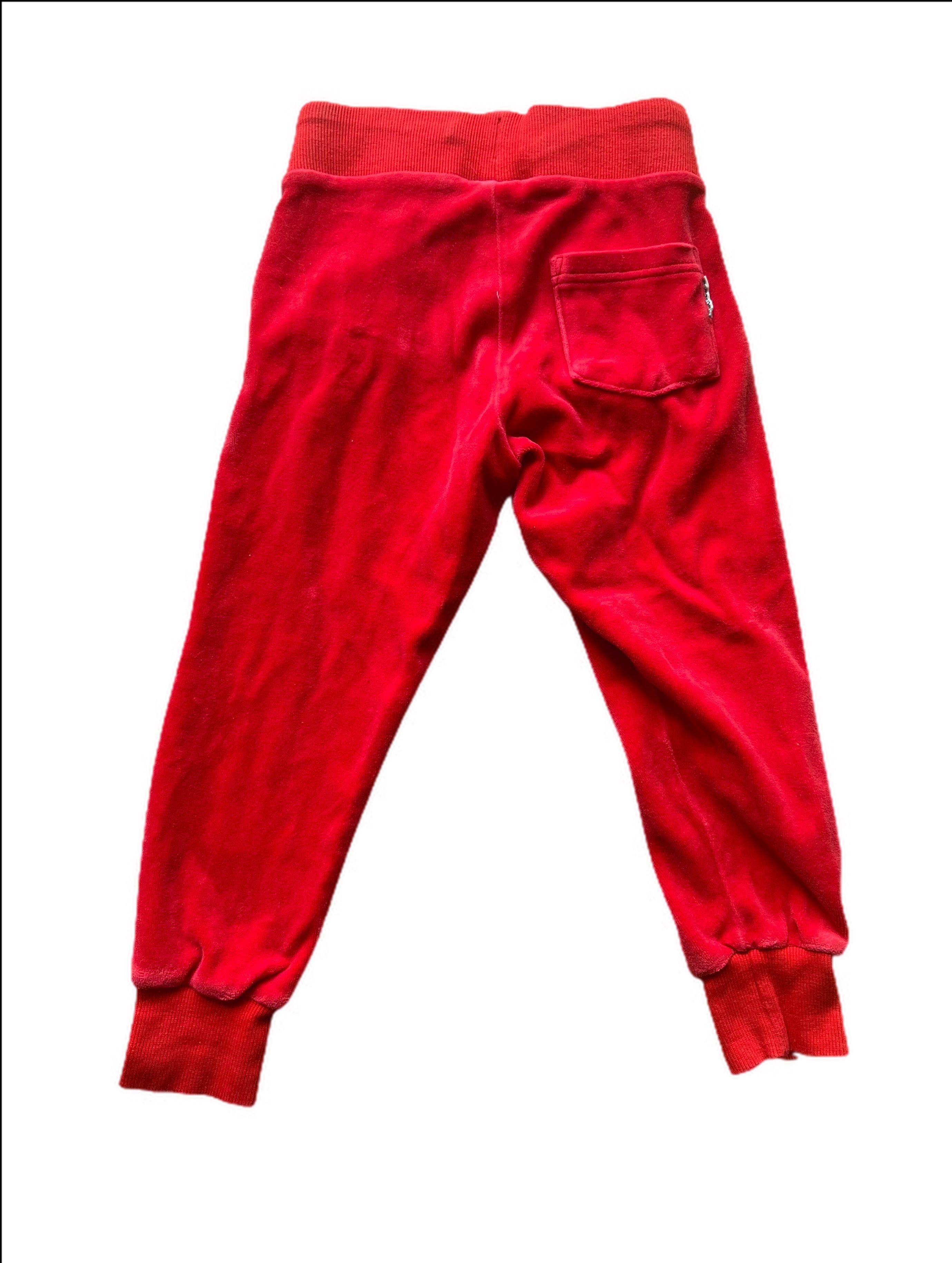 Velour trackpants